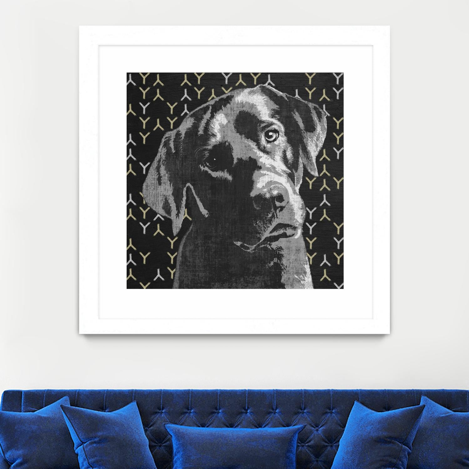 Lab by PI Studio on GIANT ART - grey animals