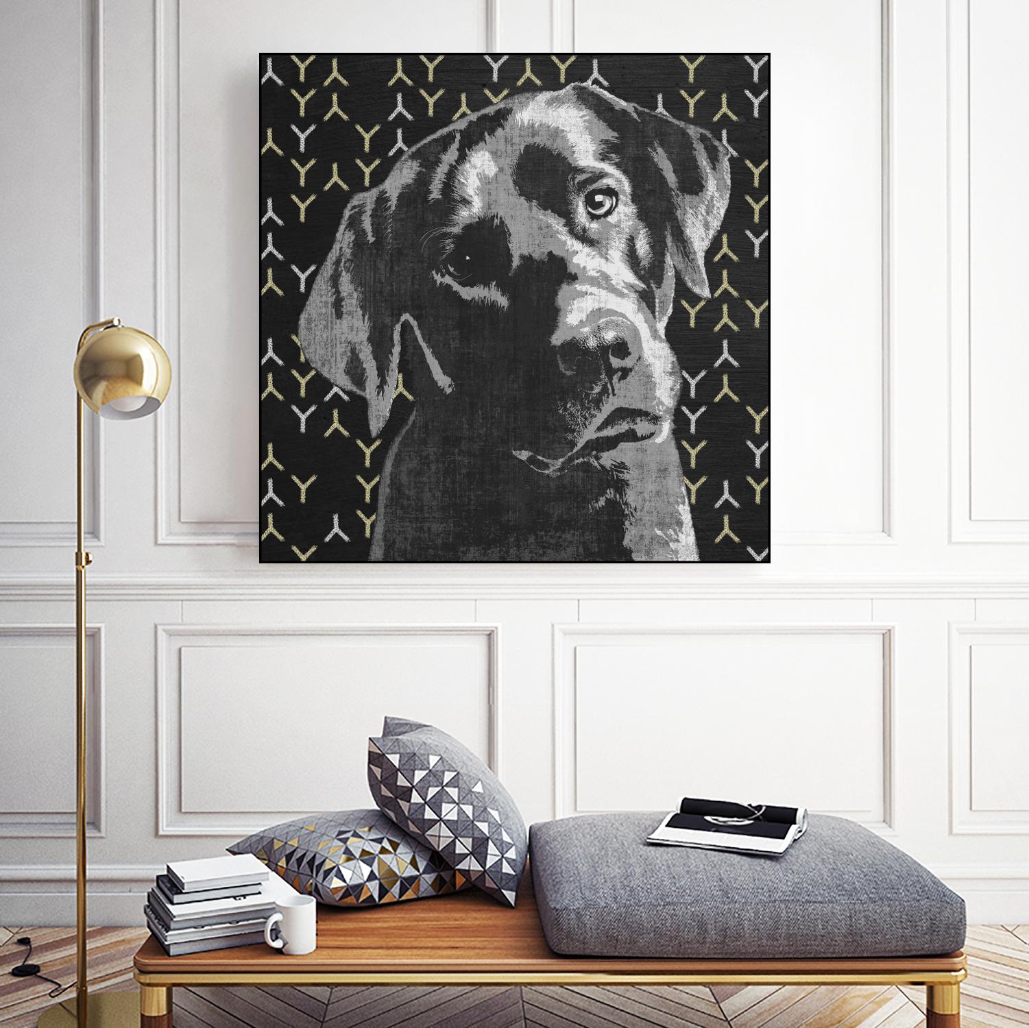 Lab by PI Studio on GIANT ART - grey animals