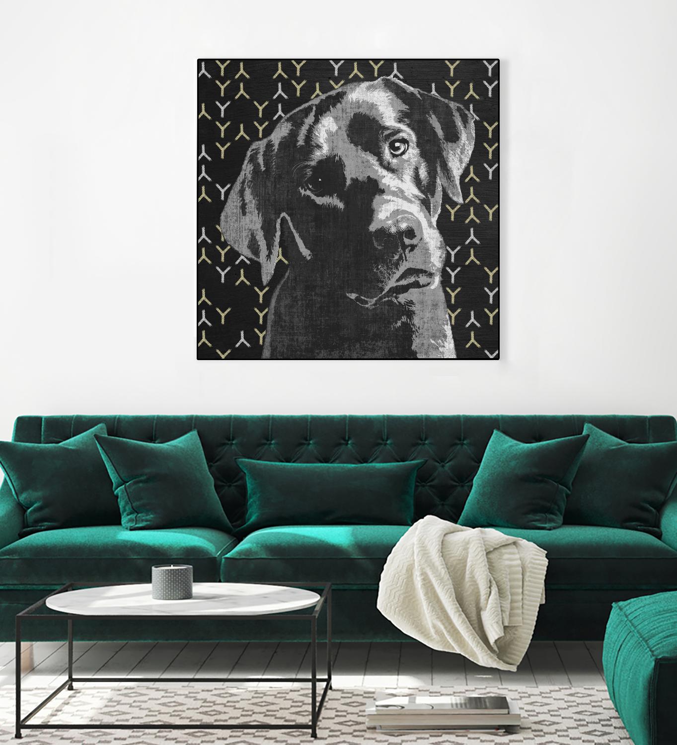 Lab by PI Studio on GIANT ART - grey animals