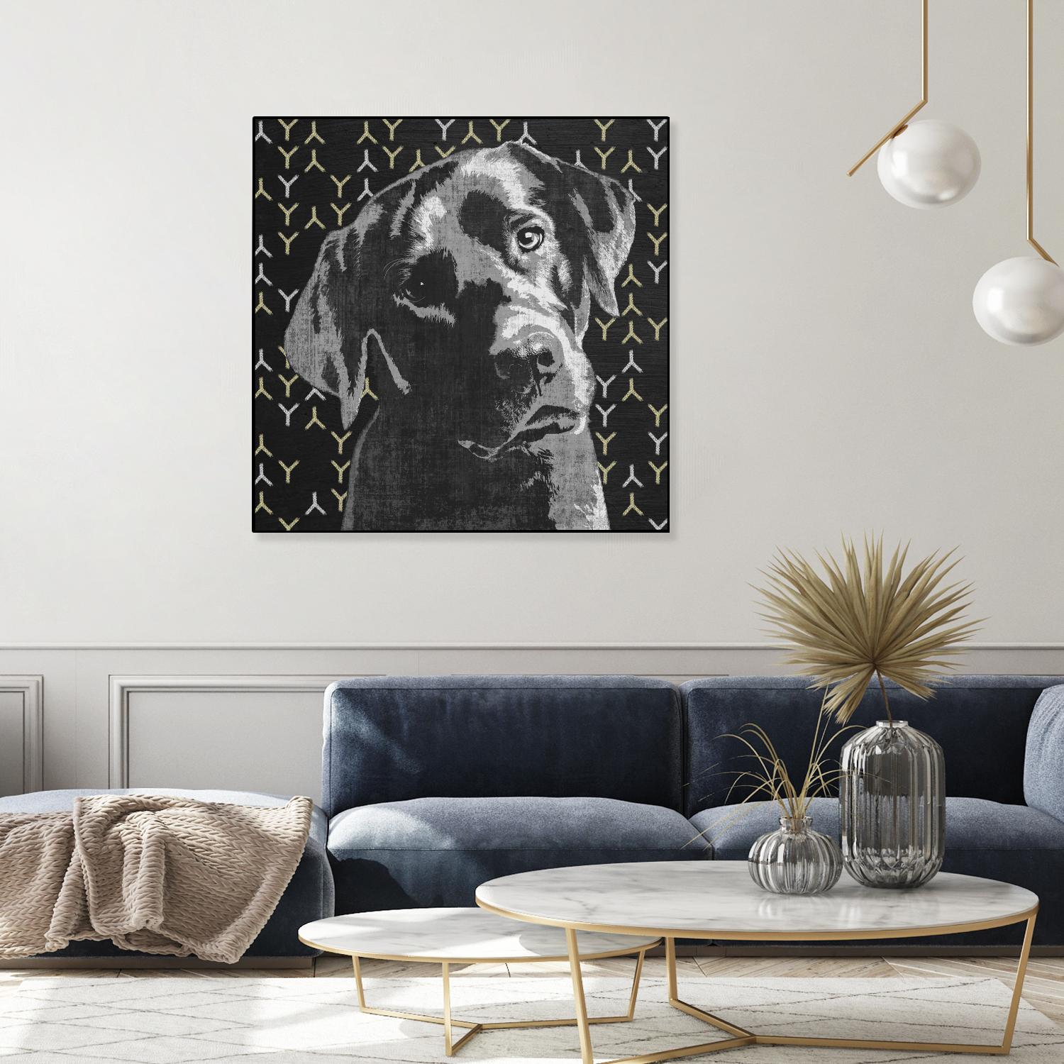 Lab by PI Studio on GIANT ART - grey animals