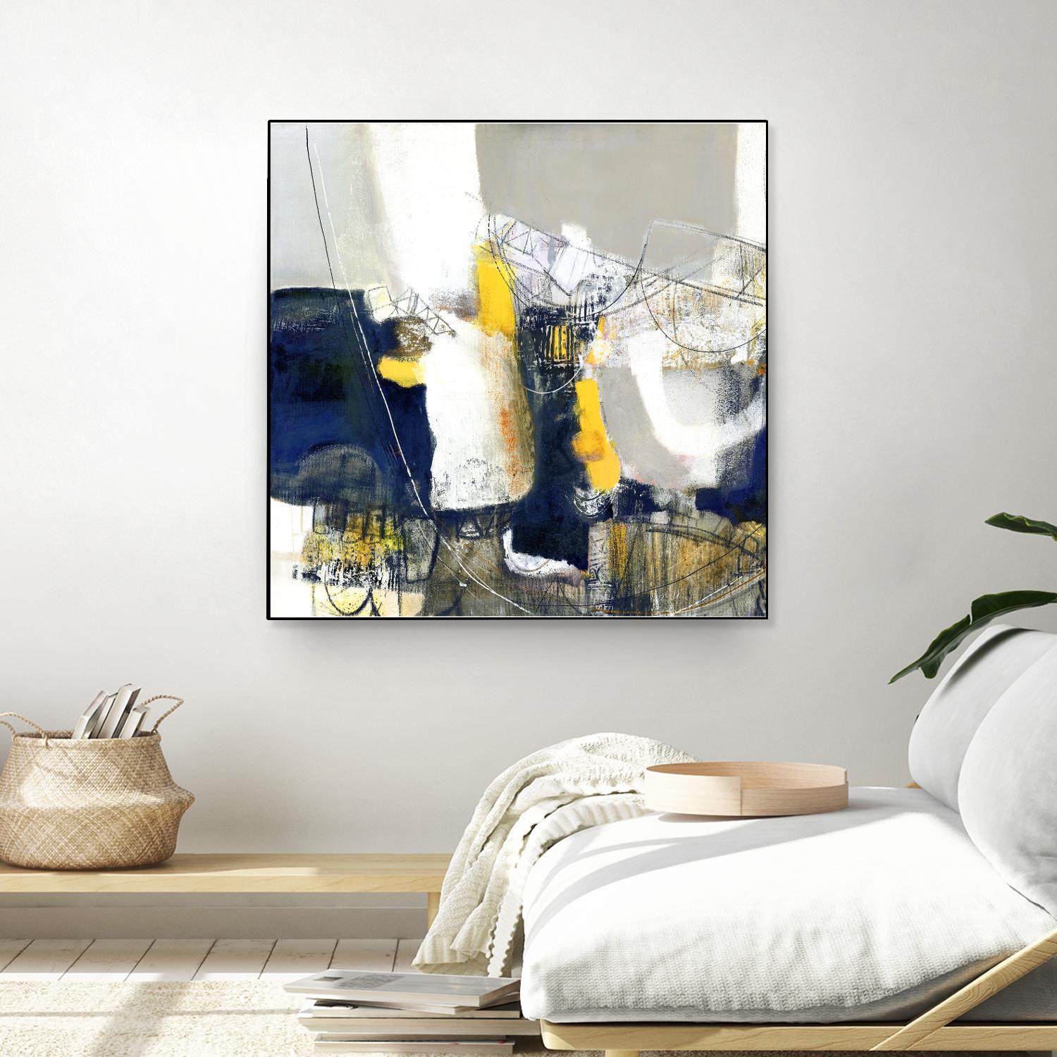 Round Trip II by PI Studio on GIANT ART - white abstract