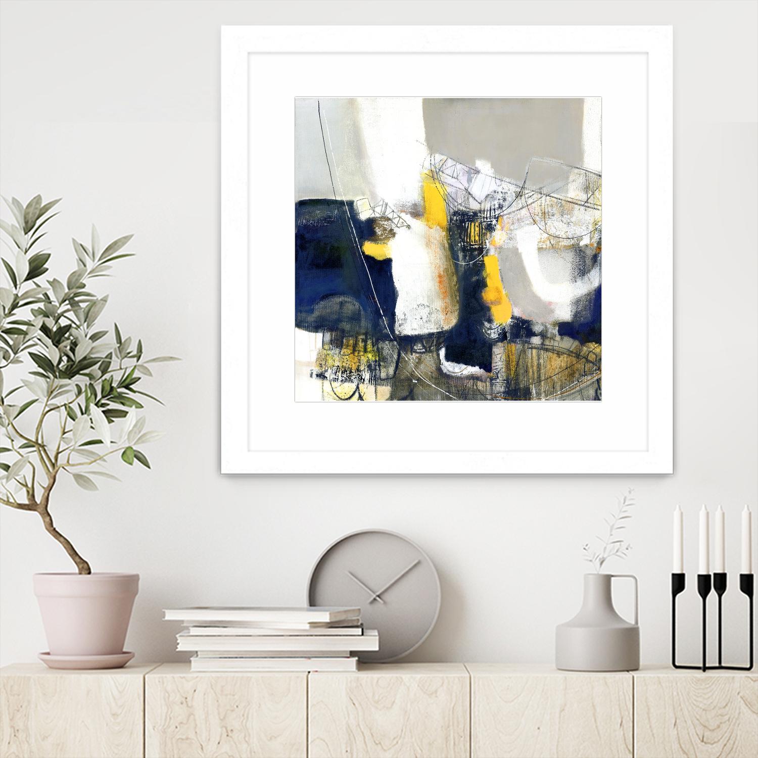 Round Trip II by PI Studio on GIANT ART - white abstract