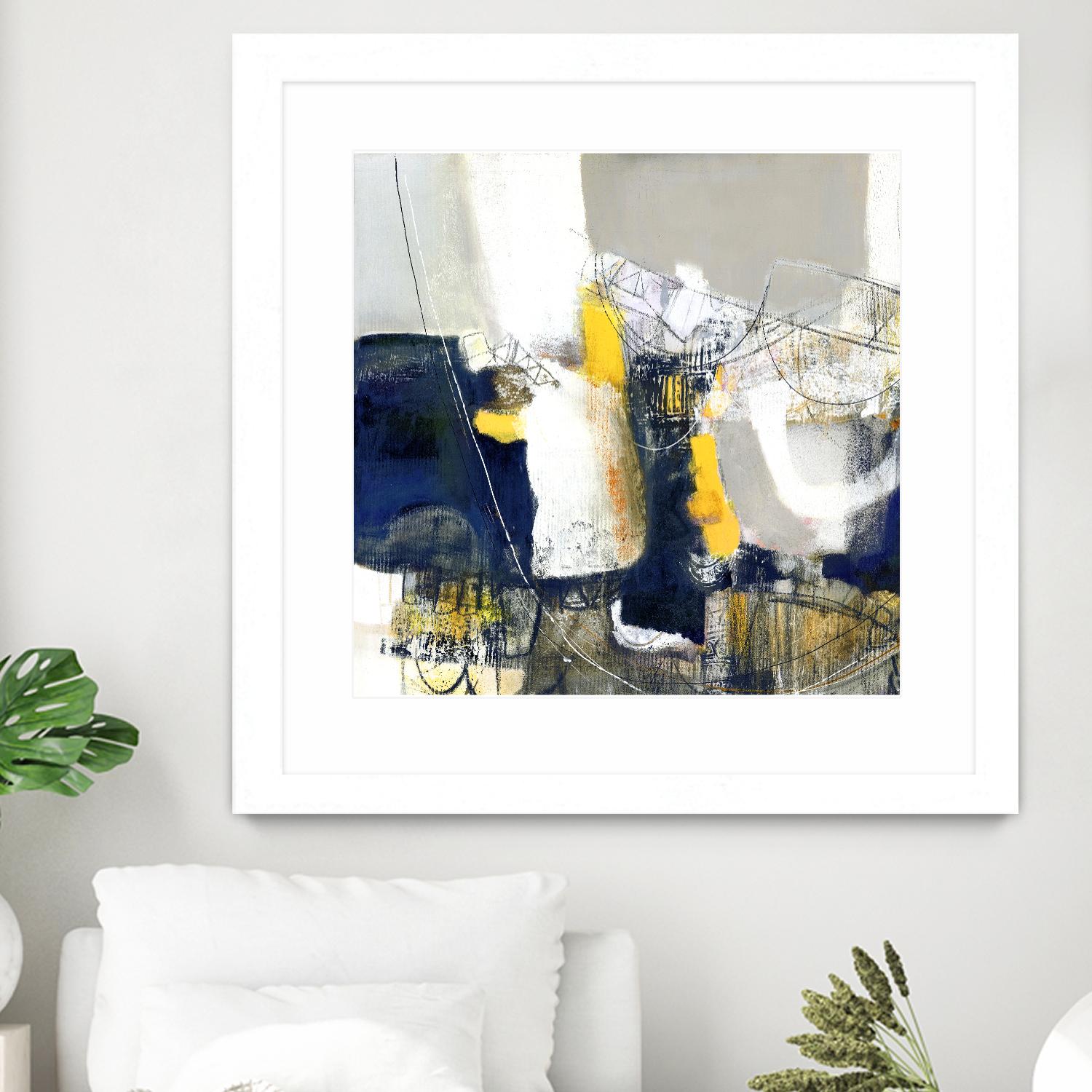 Round Trip II by PI Studio on GIANT ART - white abstract