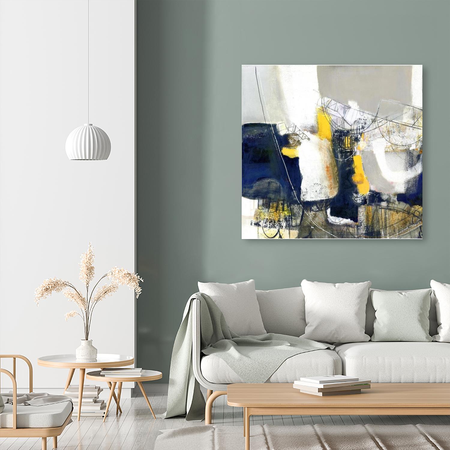 Round Trip II by PI Studio on GIANT ART - white abstract