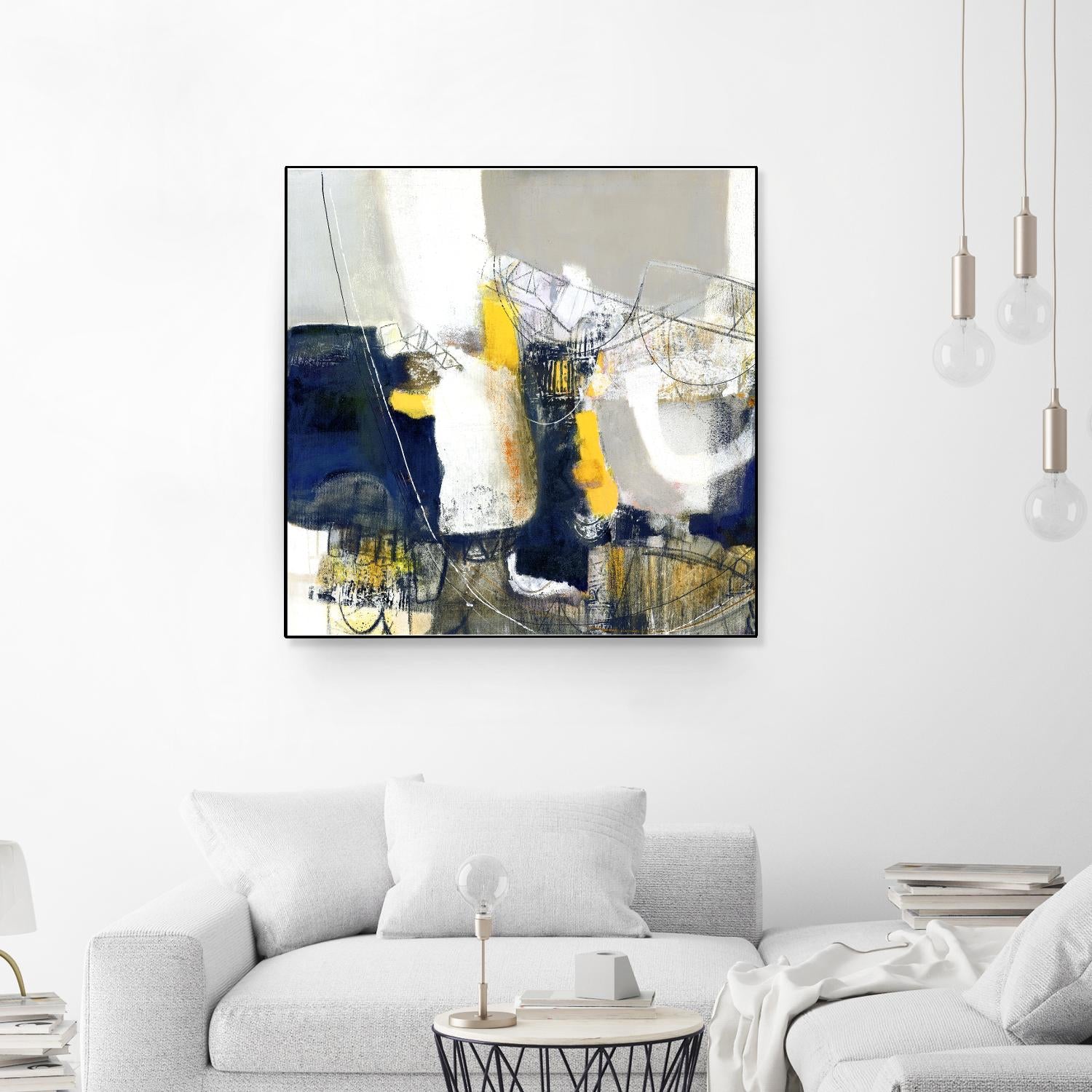 Round Trip II by PI Studio on GIANT ART - white abstract