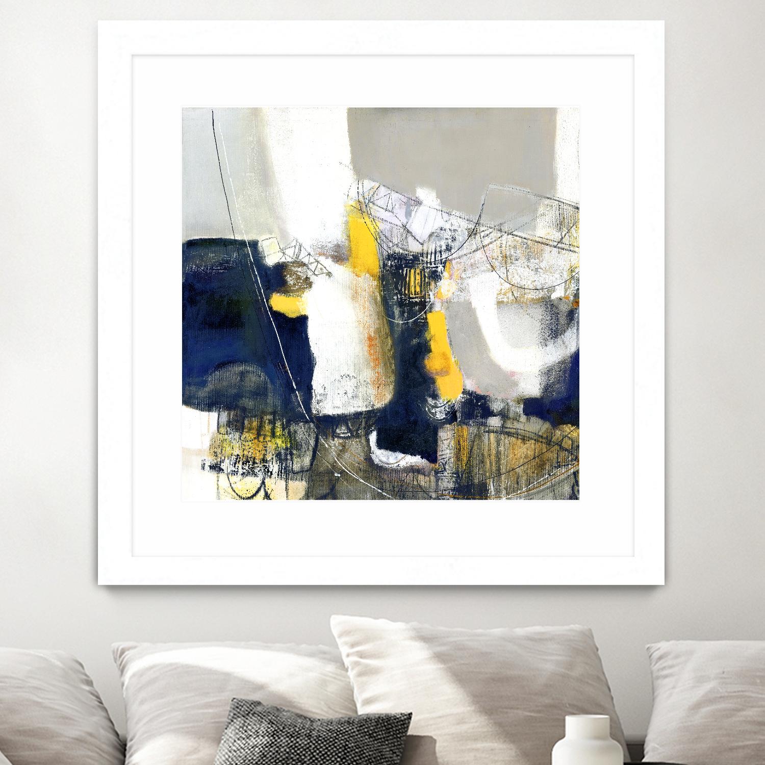 Round Trip II by PI Studio on GIANT ART - white abstract