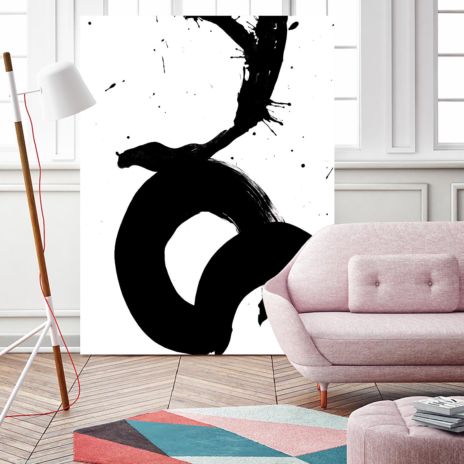 Ink Blot V by PI Galerie on GIANT ART - white abstract