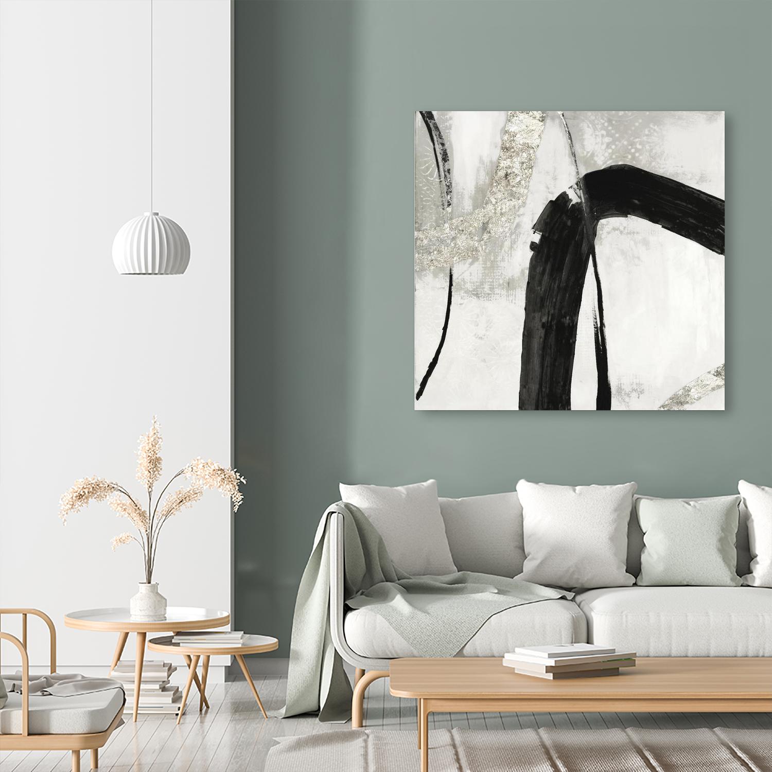 Black Ink II by PI Studio on GIANT ART - white abstract