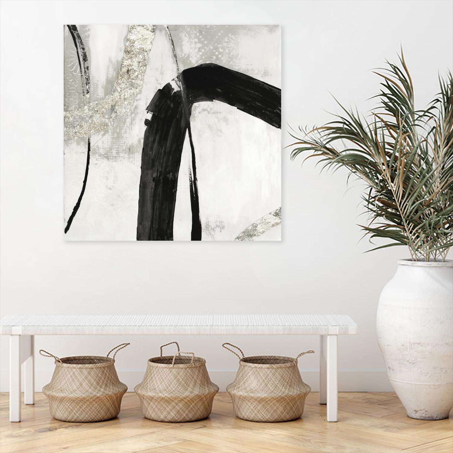 Black Ink II by PI Studio on GIANT ART - white abstract