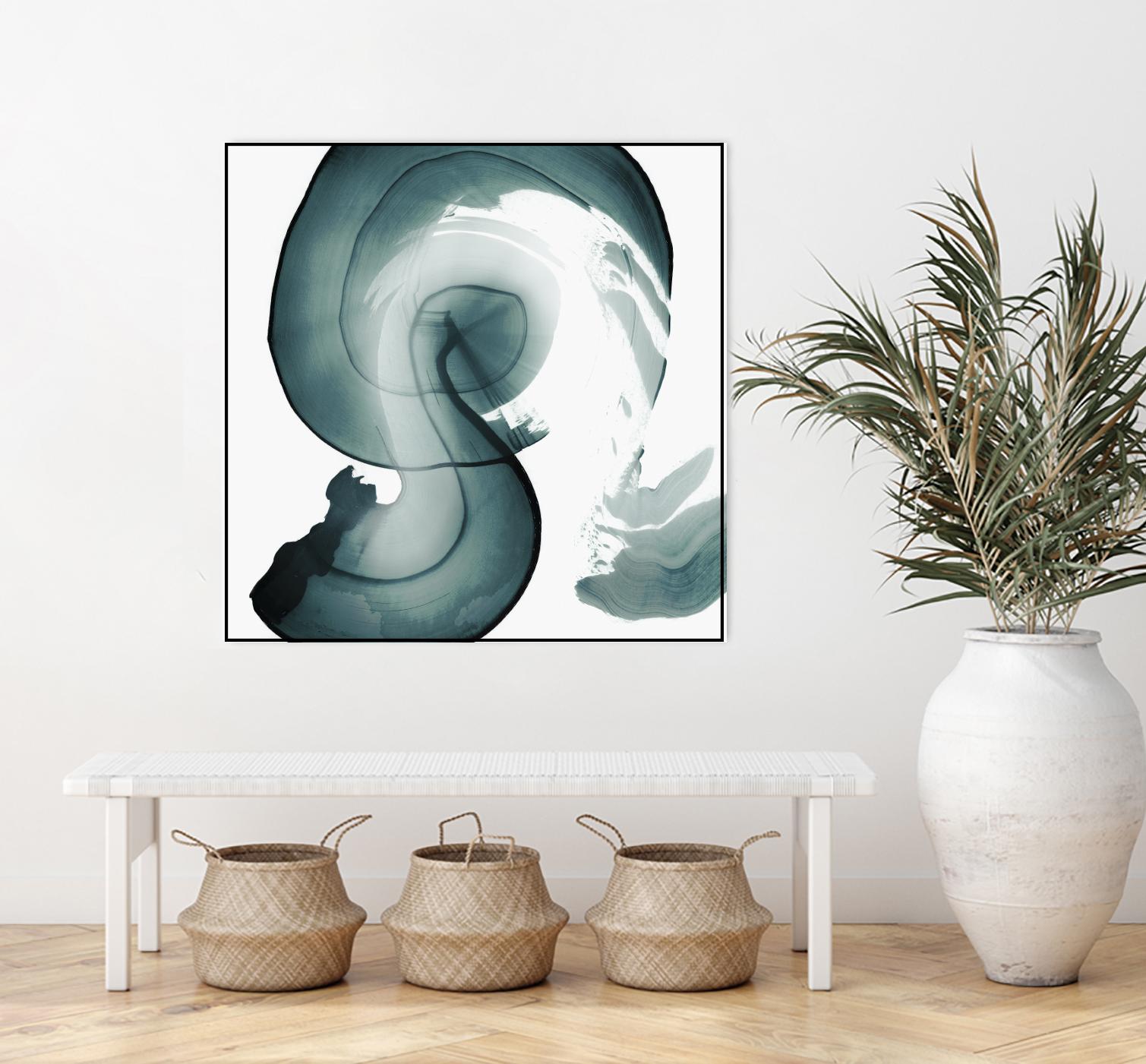 Swirl IV by PI Studio on GIANT ART - white abstract