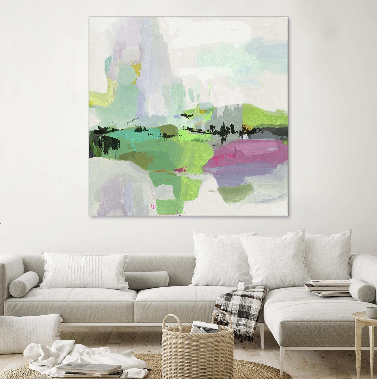 Abby Road by PI Studio on GIANT ART - green abstract