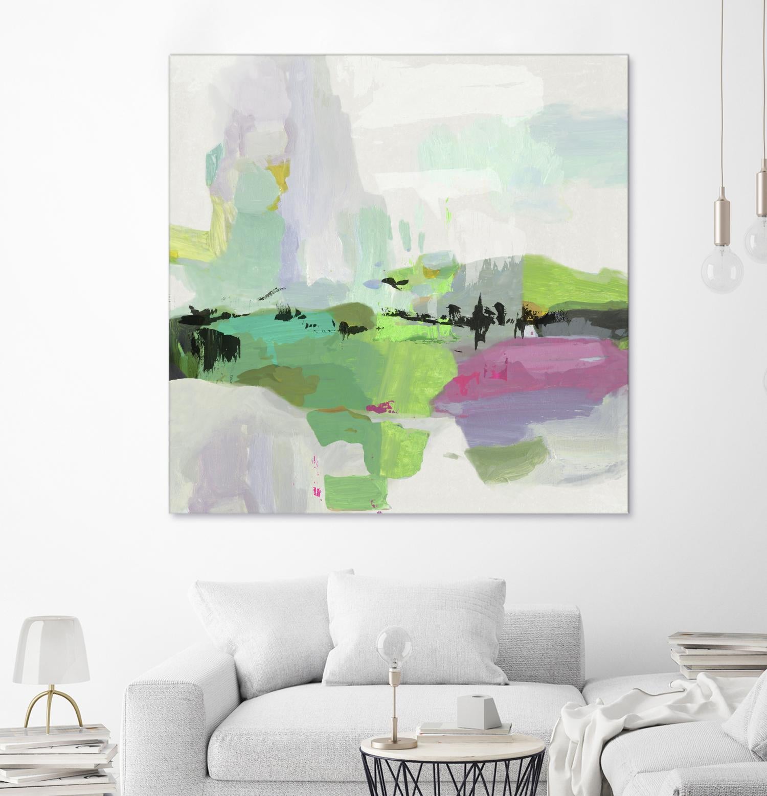 Abby Road by PI Studio on GIANT ART - green abstract