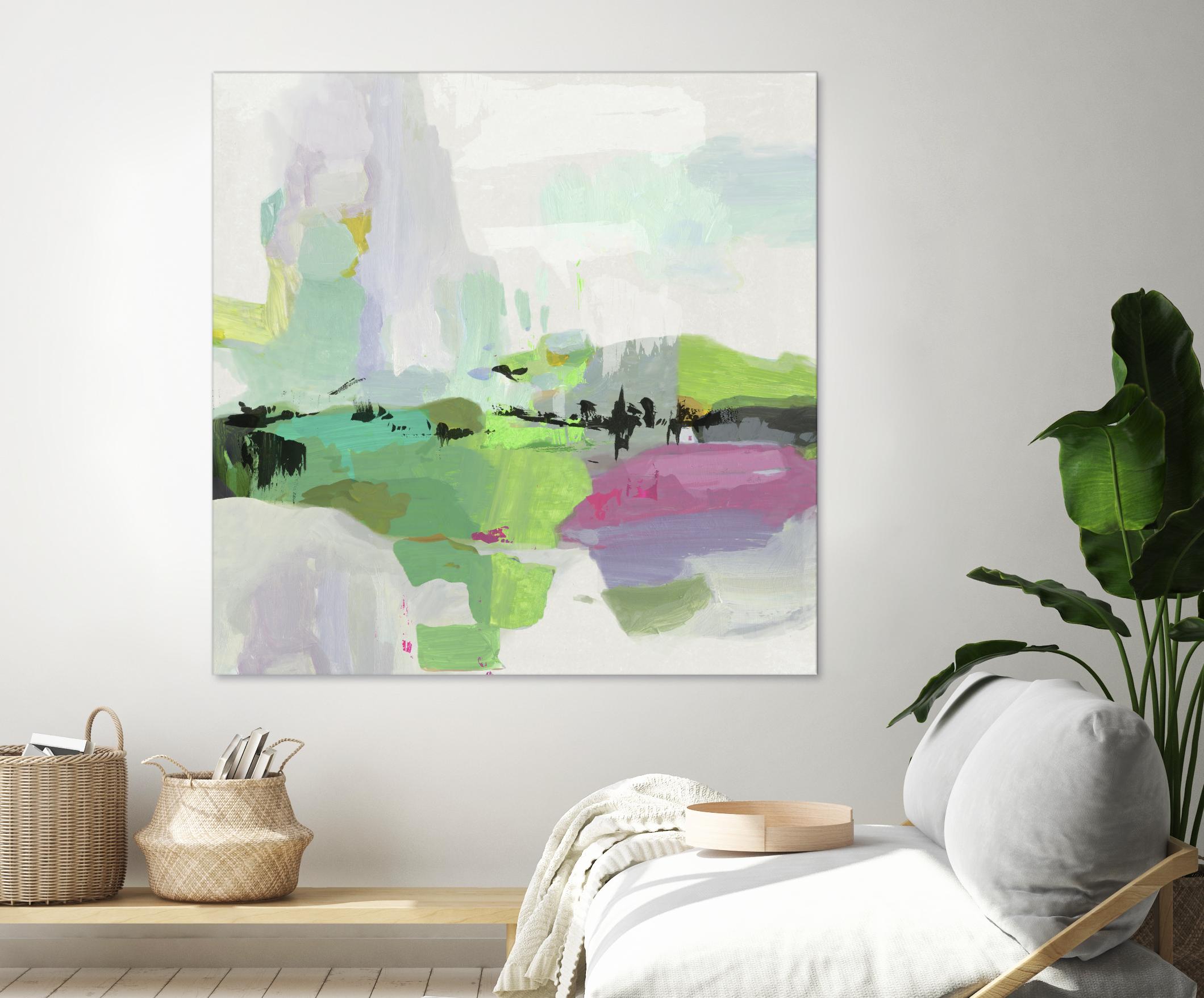 Abby Road by PI Studio on GIANT ART - green abstract