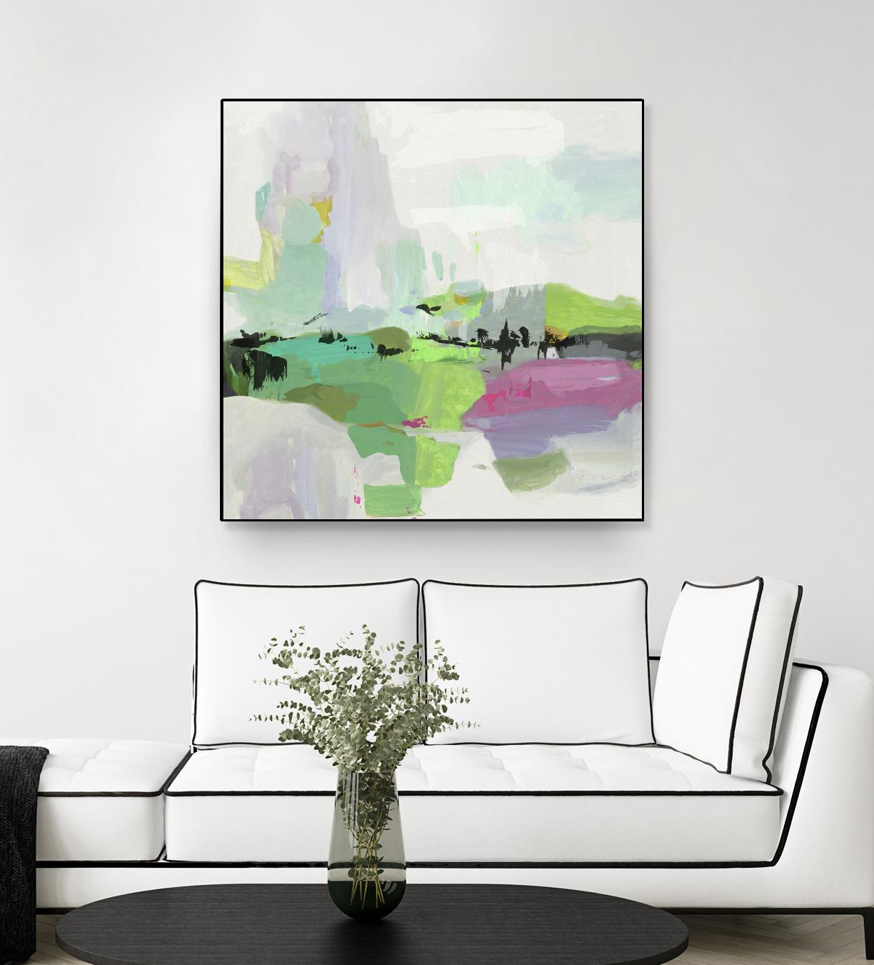 Abby Road by PI Studio on GIANT ART - green abstract