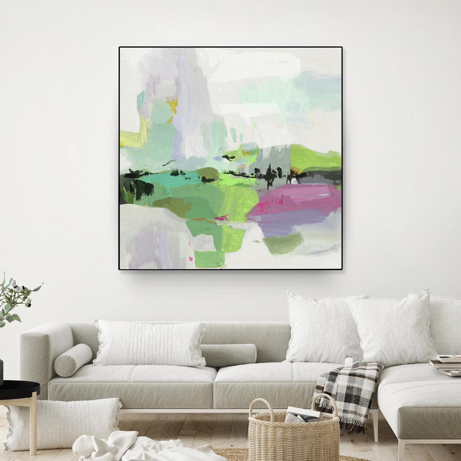 Abby Road by PI Studio on GIANT ART - green abstract