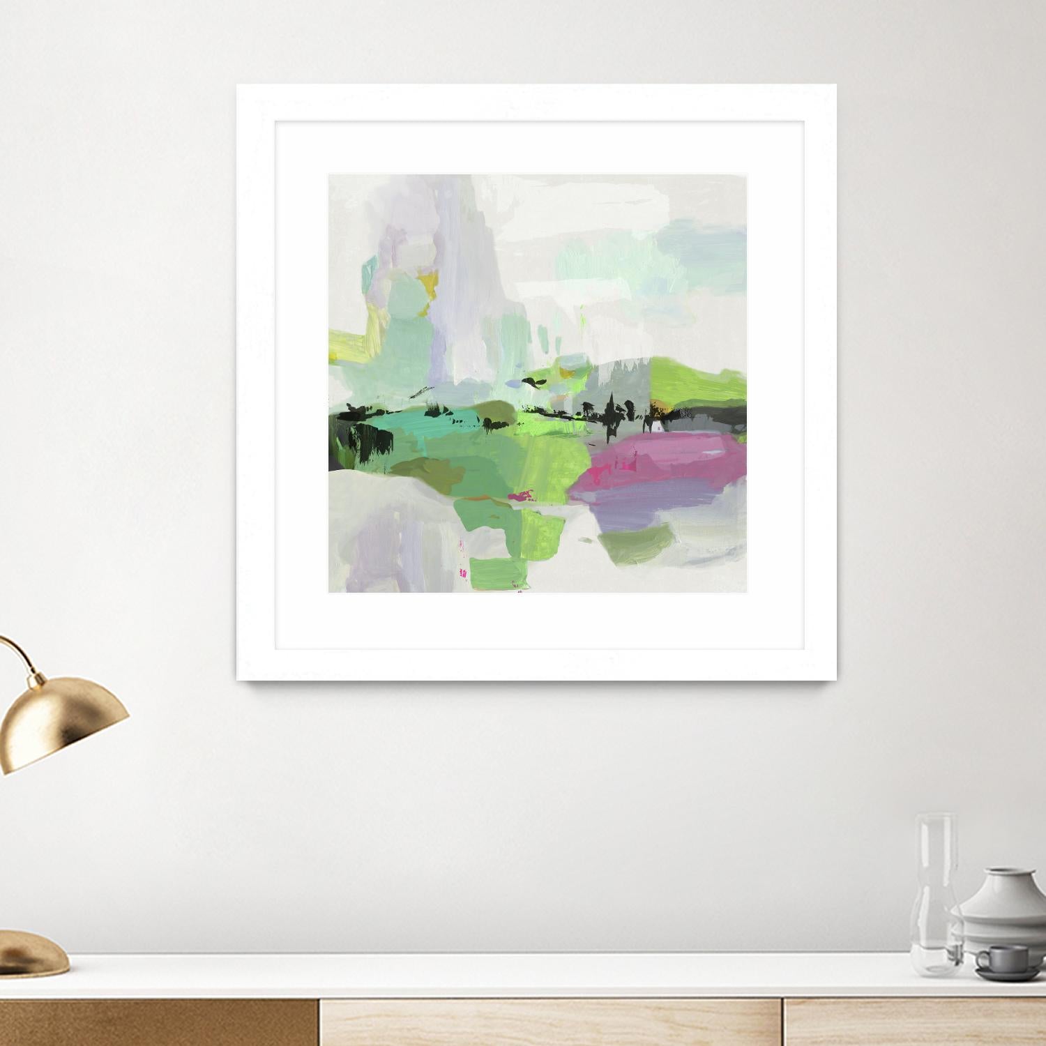 Abby Road by PI Studio on GIANT ART - green abstract