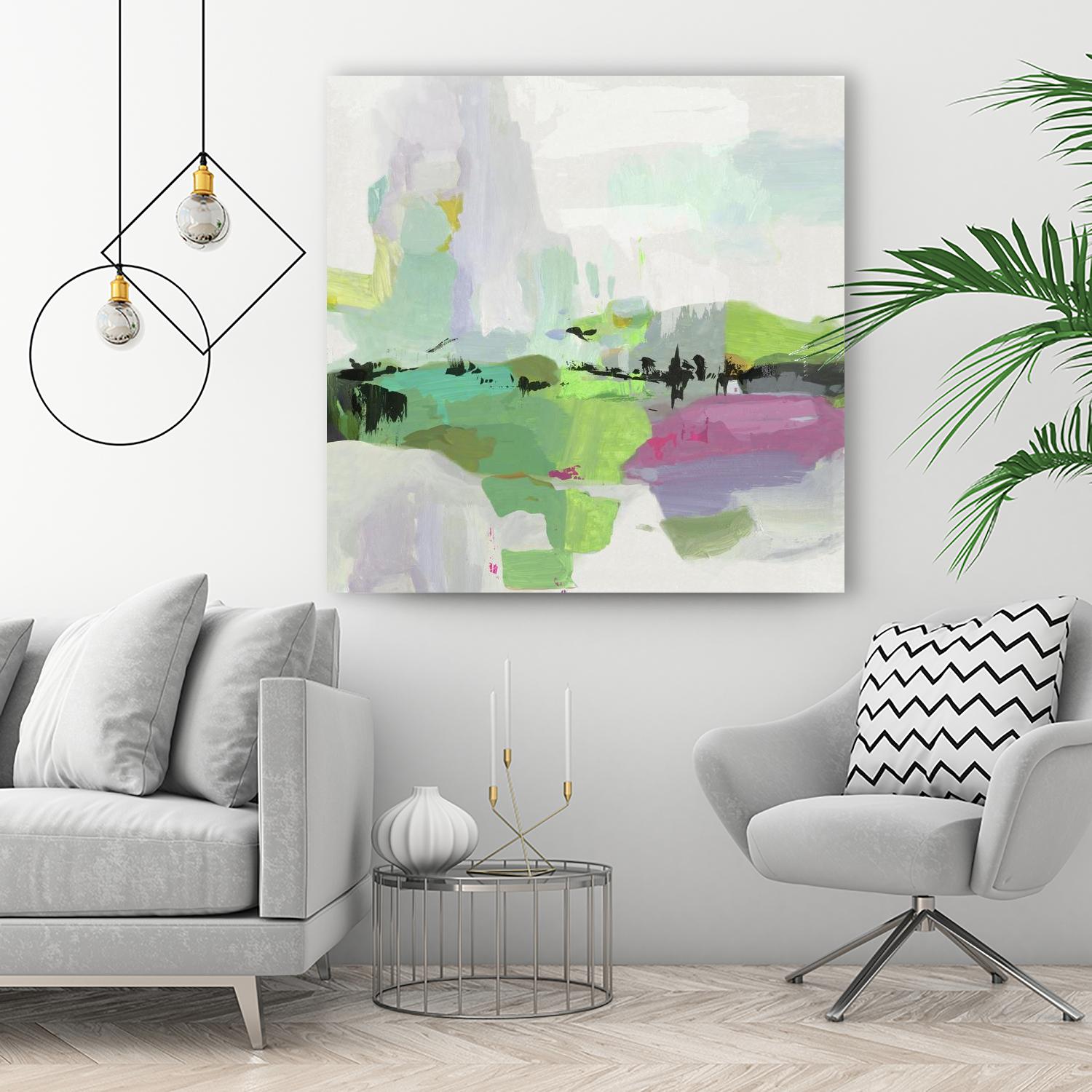 Abby Road by PI Studio on GIANT ART - green abstract