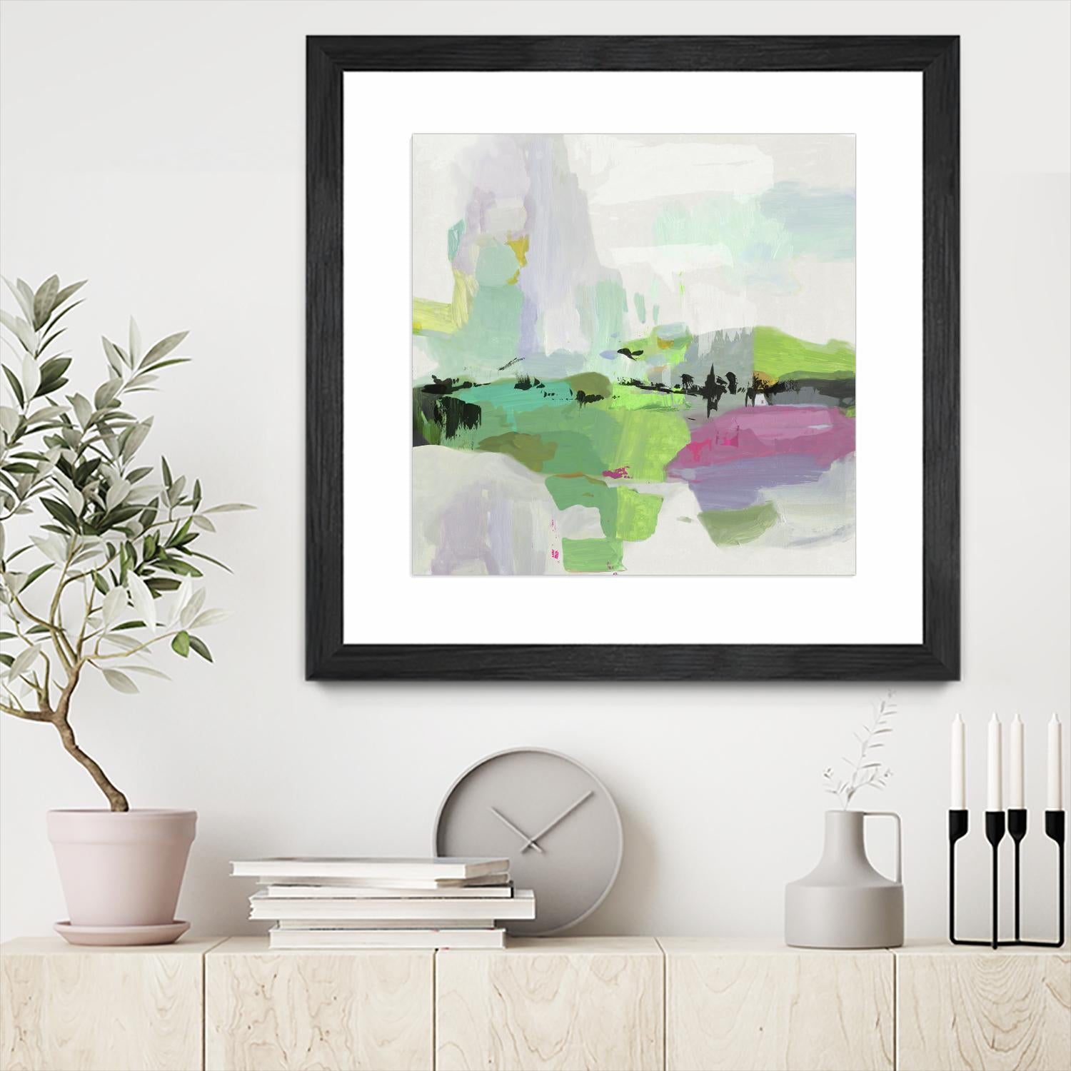 Abby Road by PI Studio on GIANT ART - green abstract