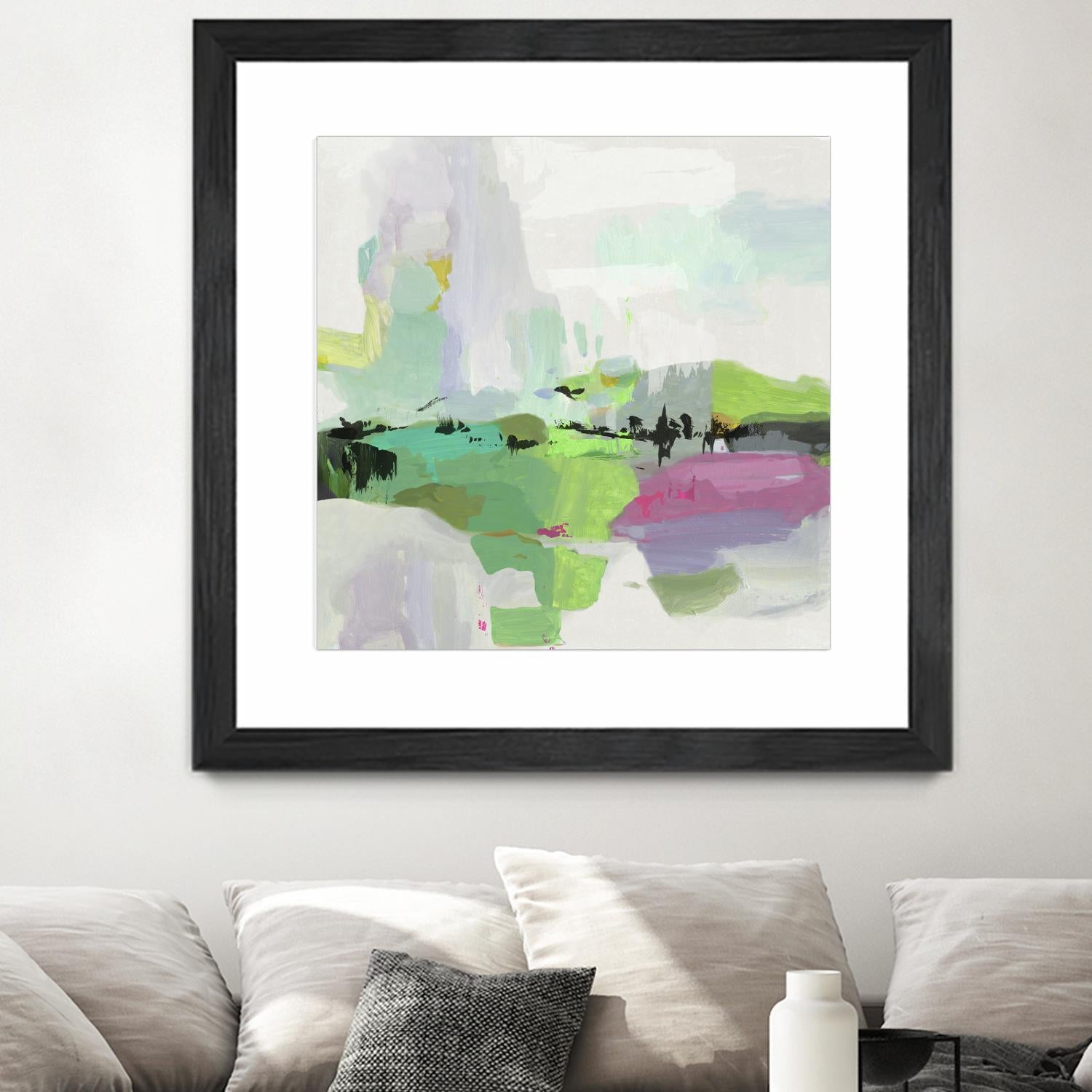 Abby Road by PI Studio on GIANT ART - green abstract