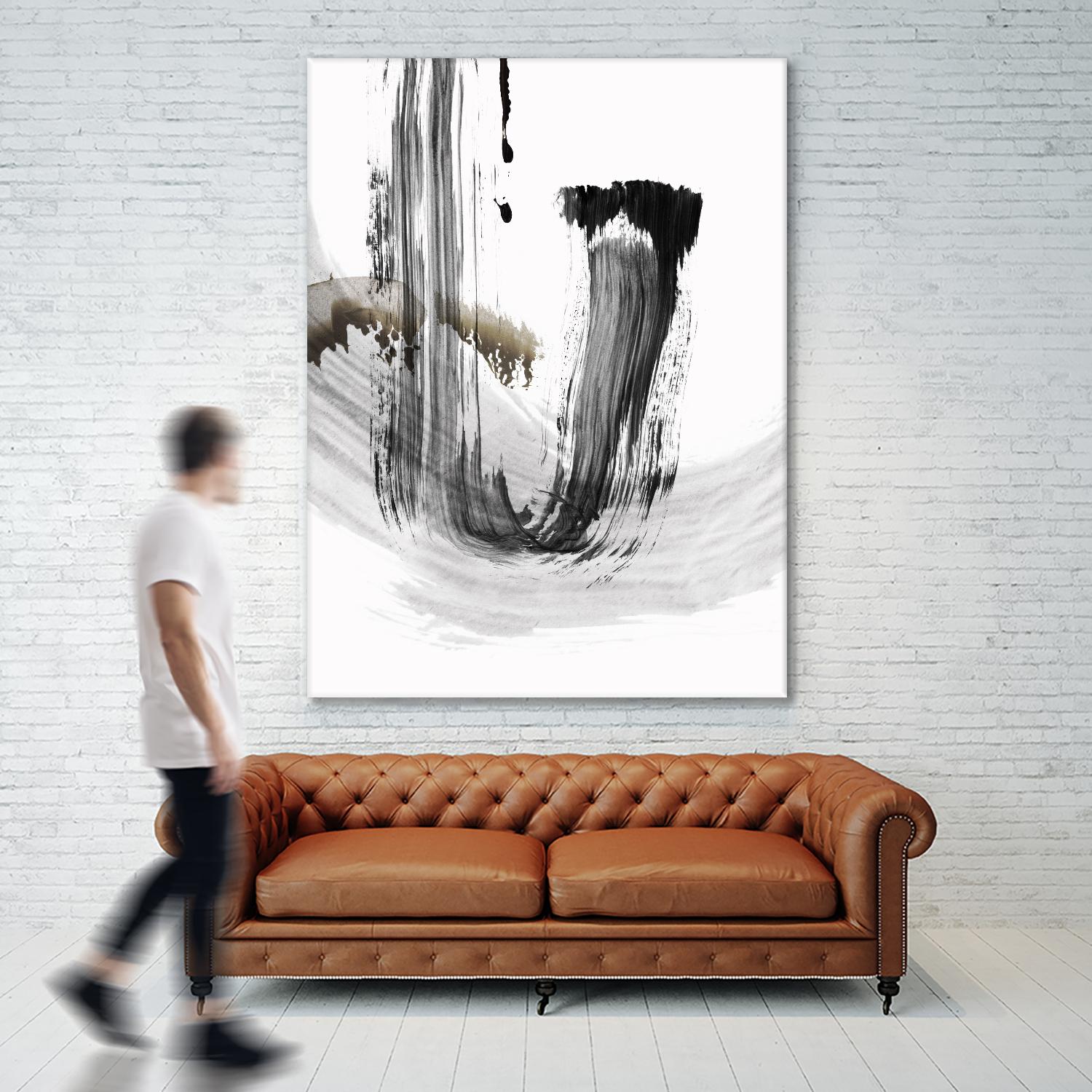 A Loner I by PI Studio on GIANT ART - grey abstract