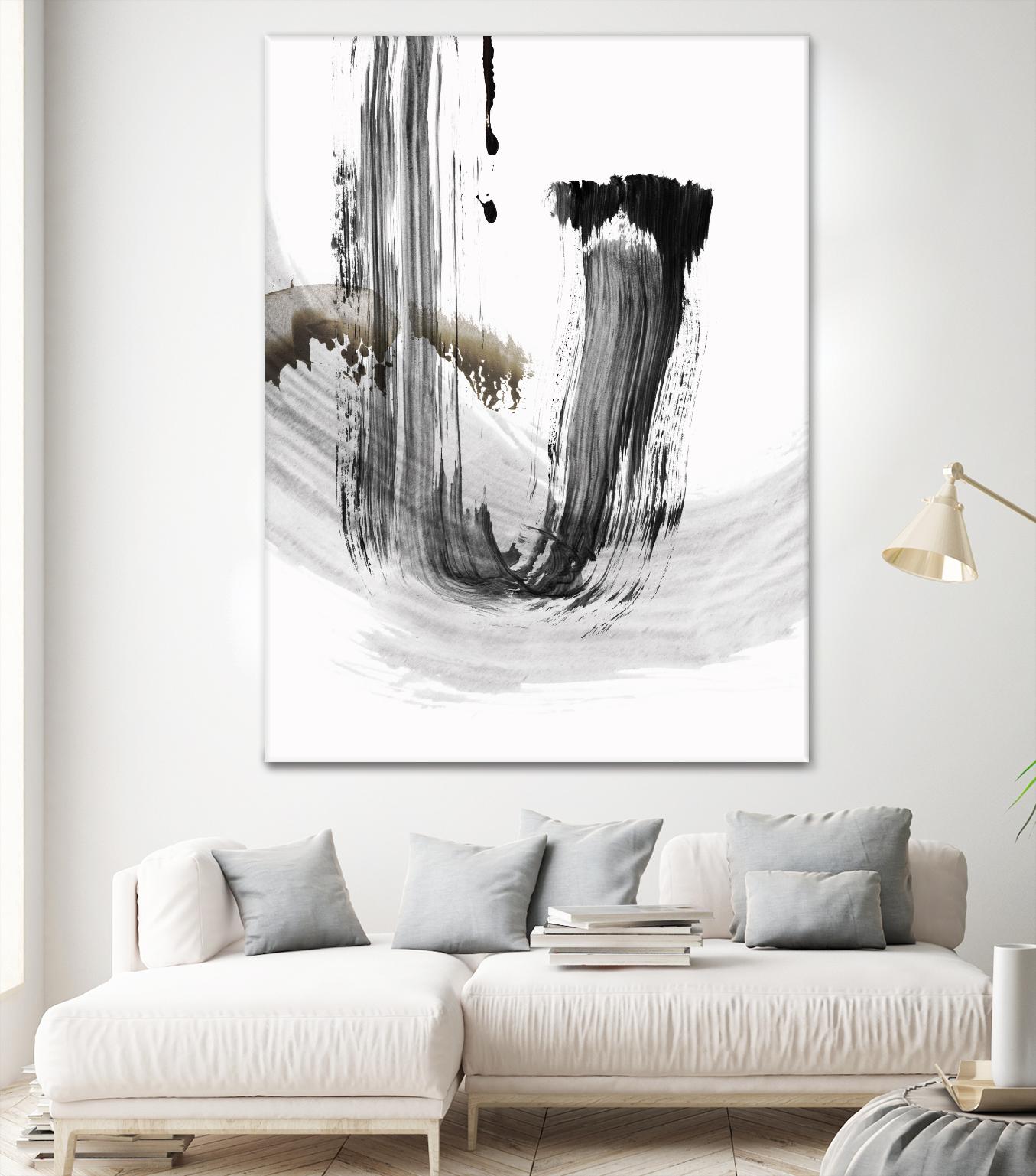 A Loner I by PI Studio on GIANT ART - grey abstract