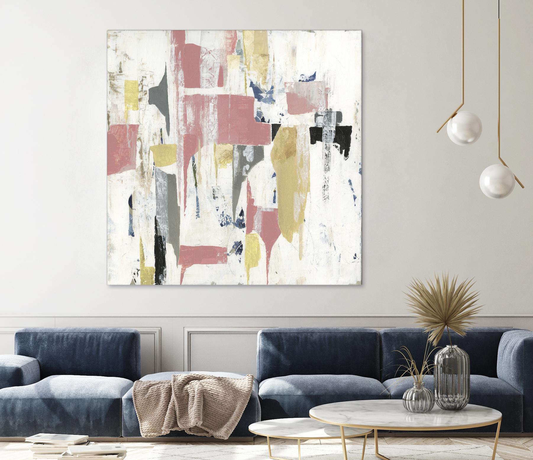 Mid Century by PI Studio on GIANT ART - yellow abstract