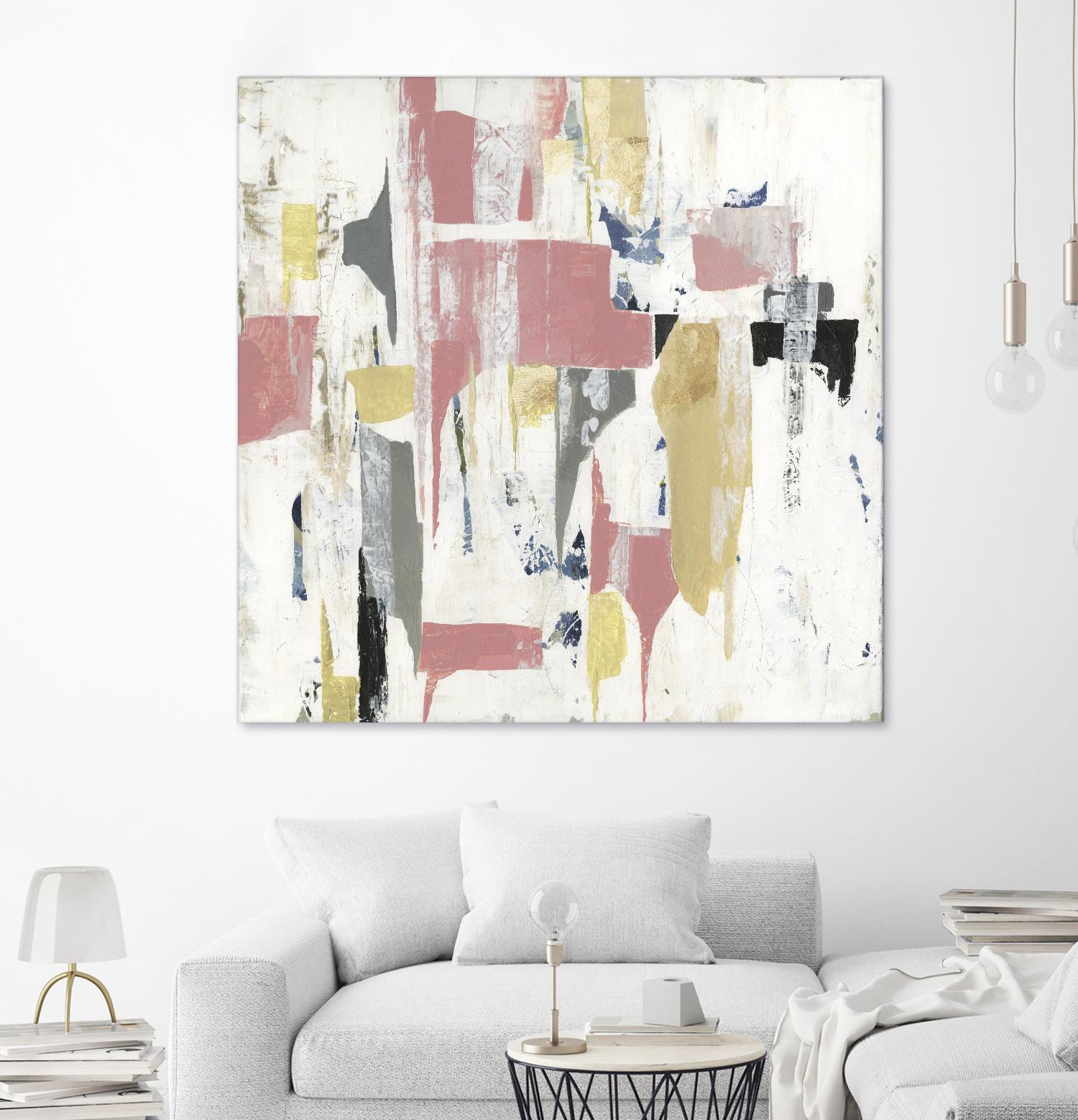 Mid Century by PI Studio on GIANT ART - yellow abstract