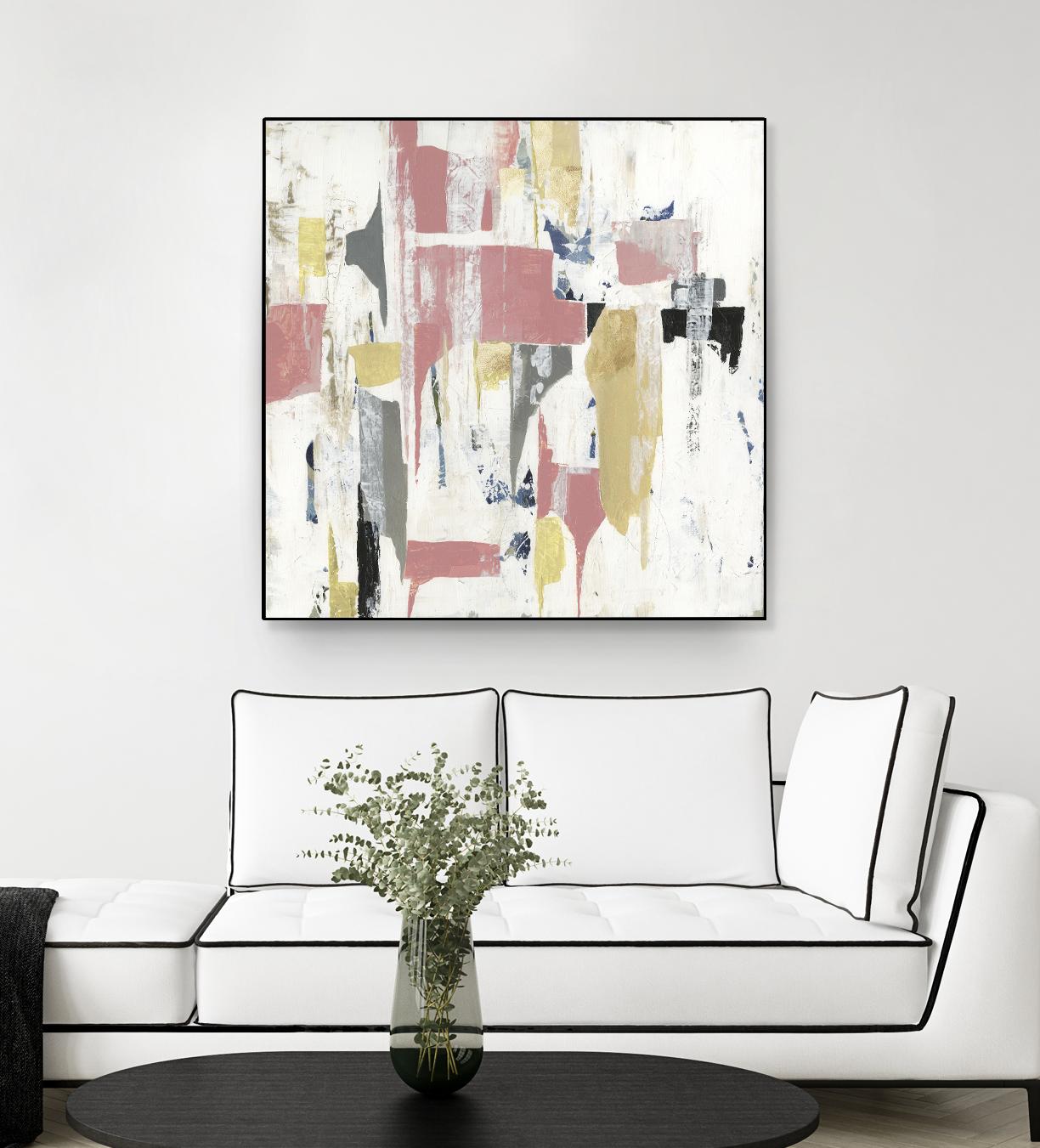 Mid Century by PI Studio on GIANT ART - yellow abstract