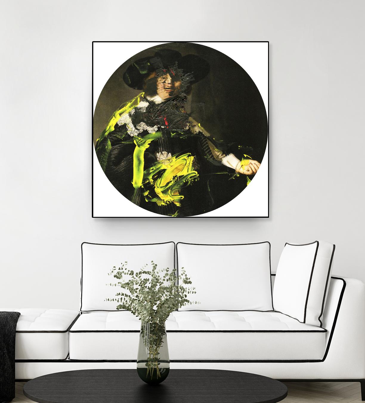 Yellow Vanguard I by PI Studio on GIANT ART - brown contemporary