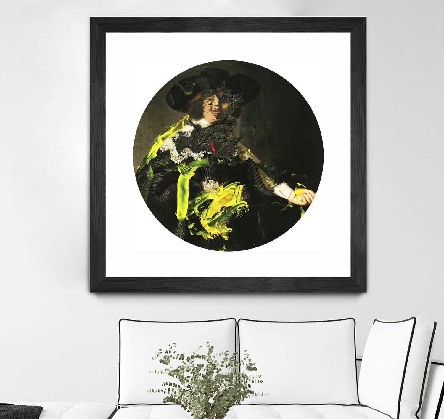 Yellow Vanguard I by PI Studio on GIANT ART - brown contemporary