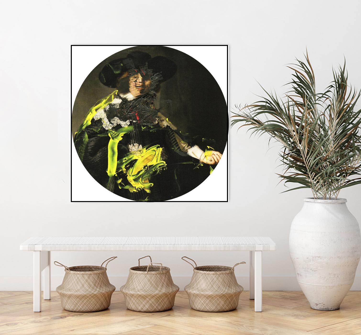 Yellow Vanguard I by PI Studio on GIANT ART - brown contemporary