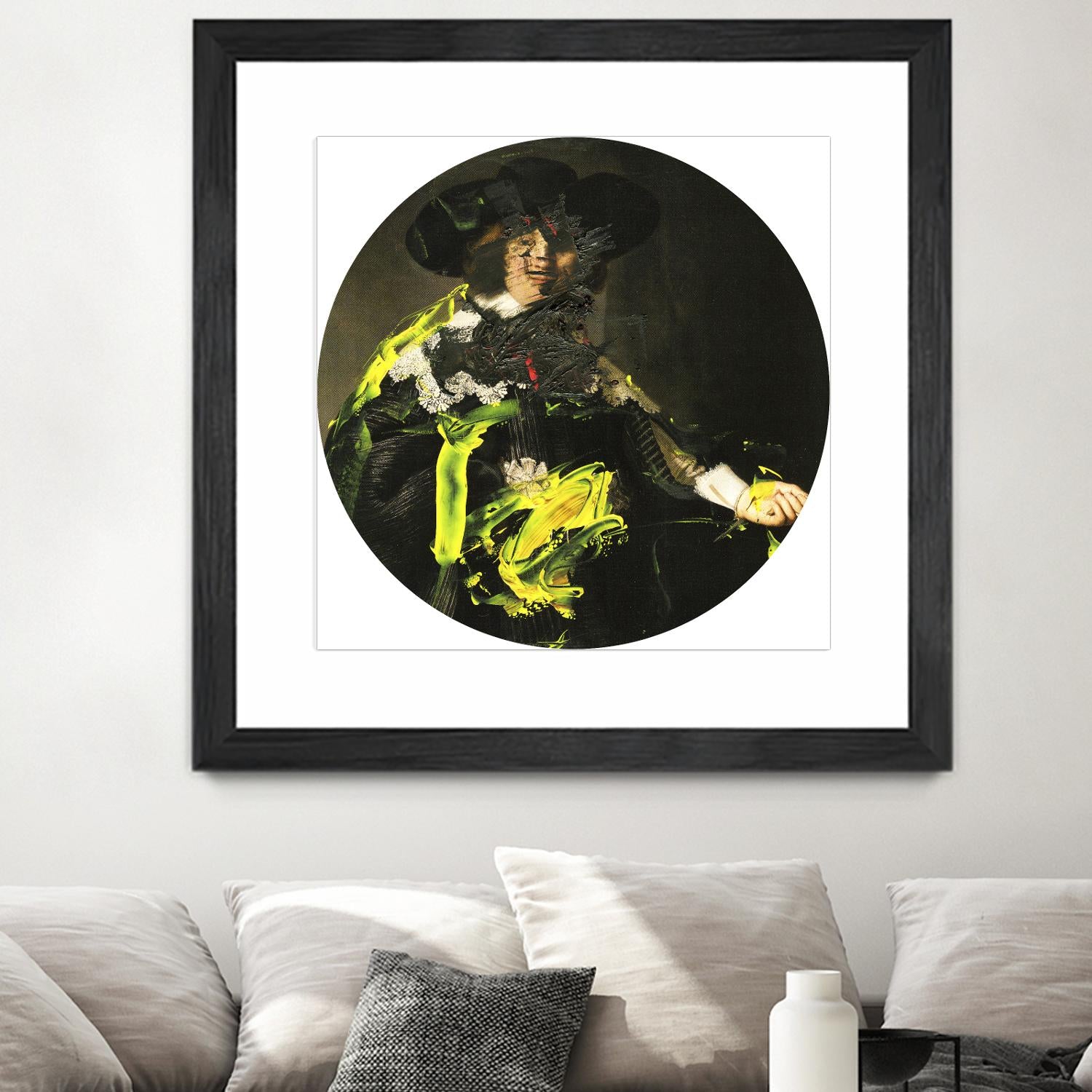 Yellow Vanguard I by PI Studio on GIANT ART - brown contemporary