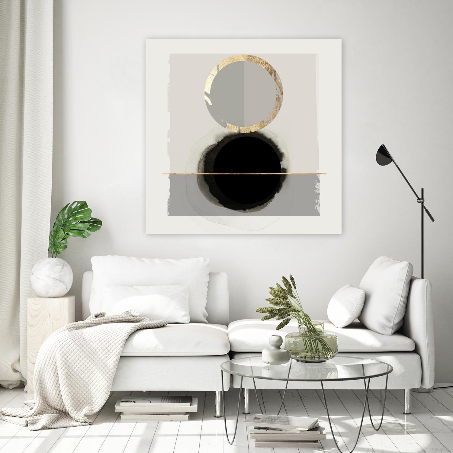 Dream Life Inspired I by PI Studio on GIANT ART - gold watercolour watercoulor