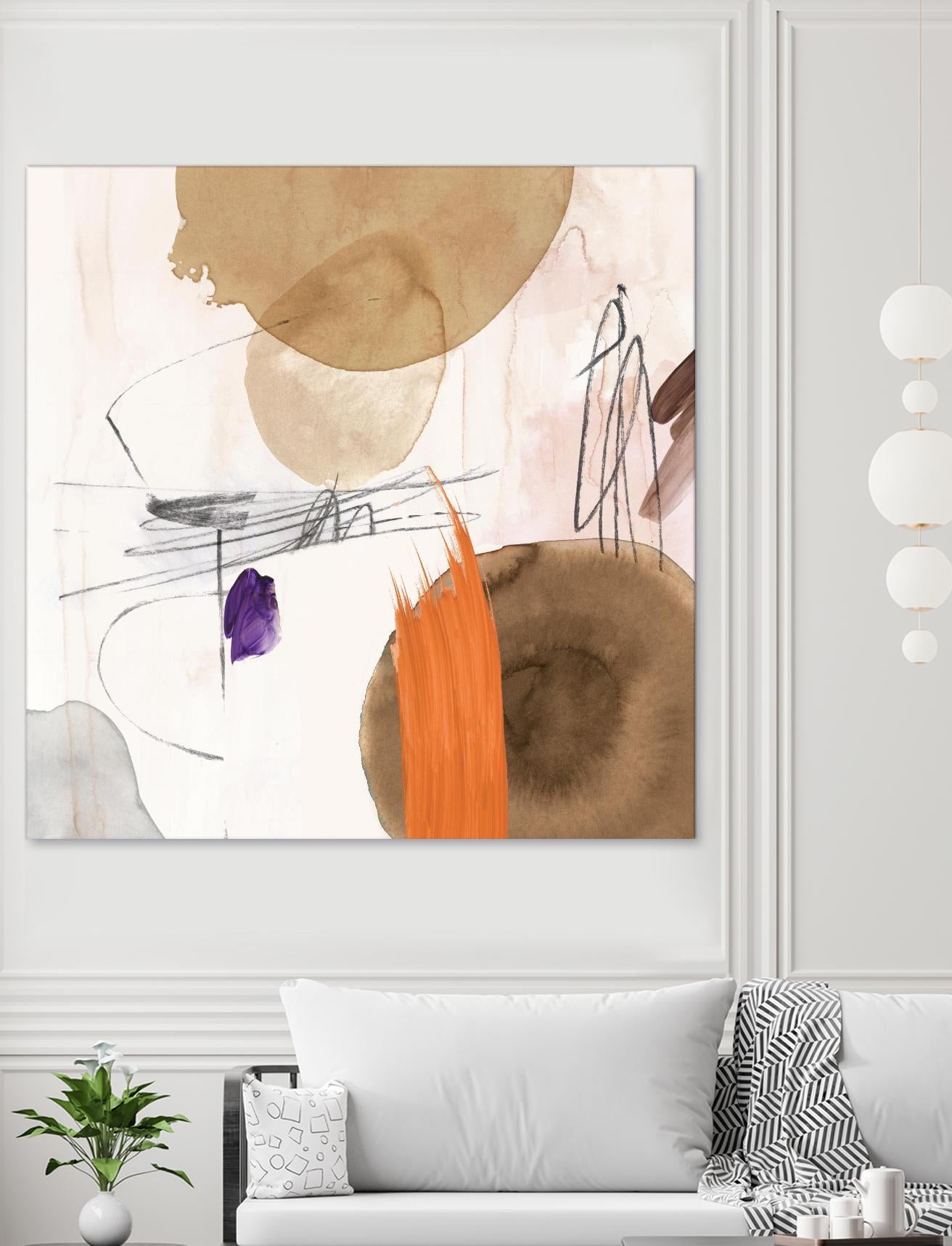 Velvet At Dusk II by PI Studio on GIANT ART - orange abstract abstract