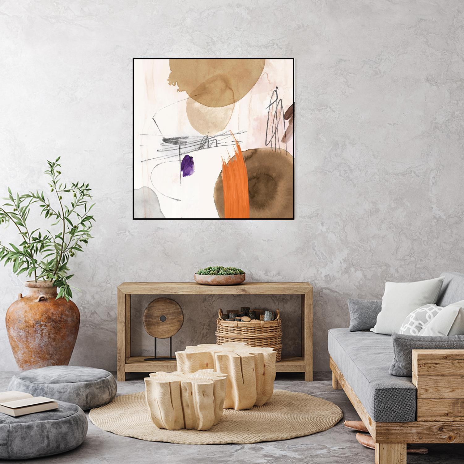 Velvet At Dusk II by PI Studio on GIANT ART - orange abstract abstract