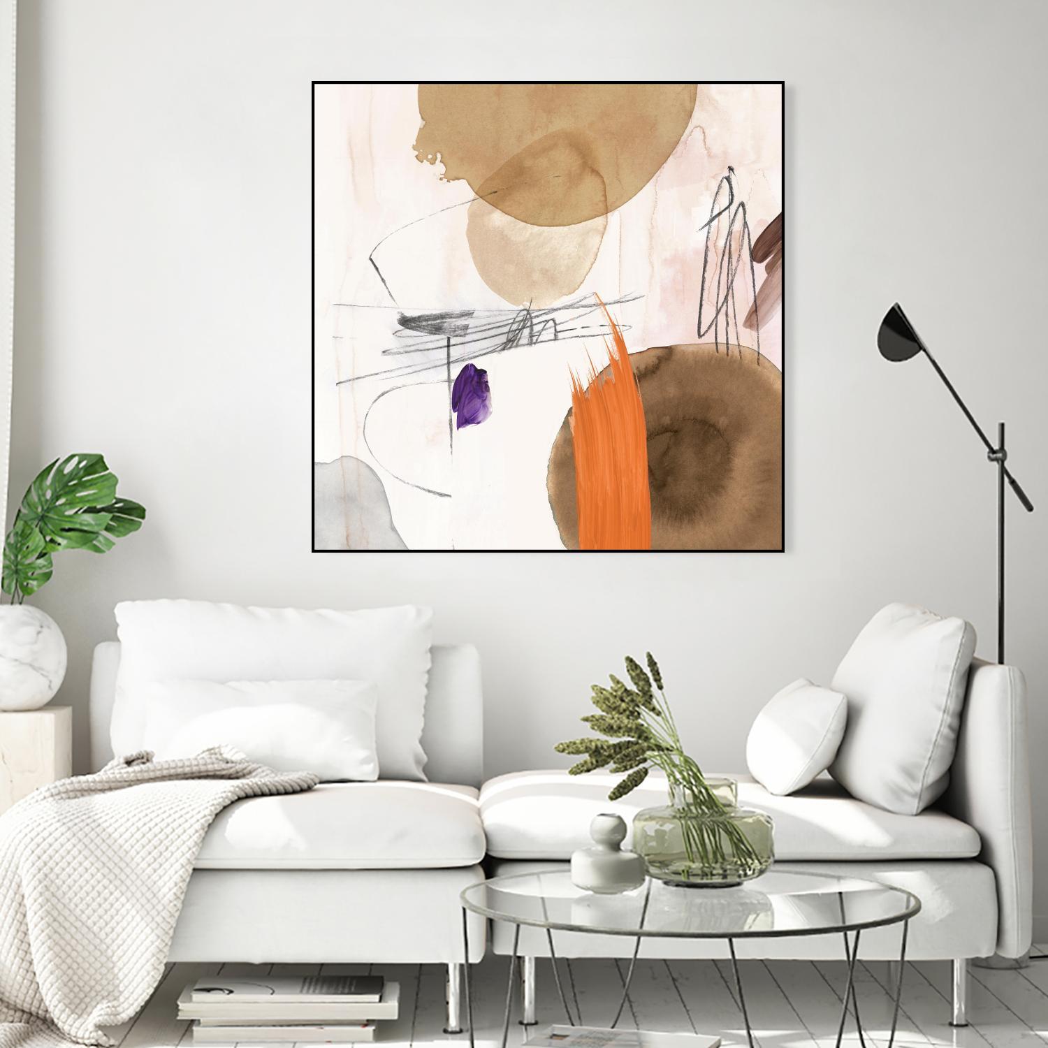 Velvet At Dusk II by PI Studio on GIANT ART - orange abstract abstract