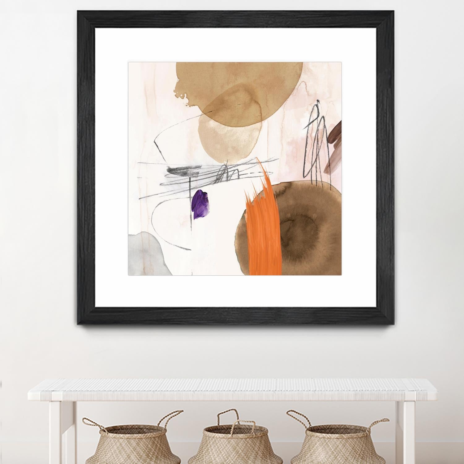 Velvet At Dusk II by PI Studio on GIANT ART - orange abstract abstract