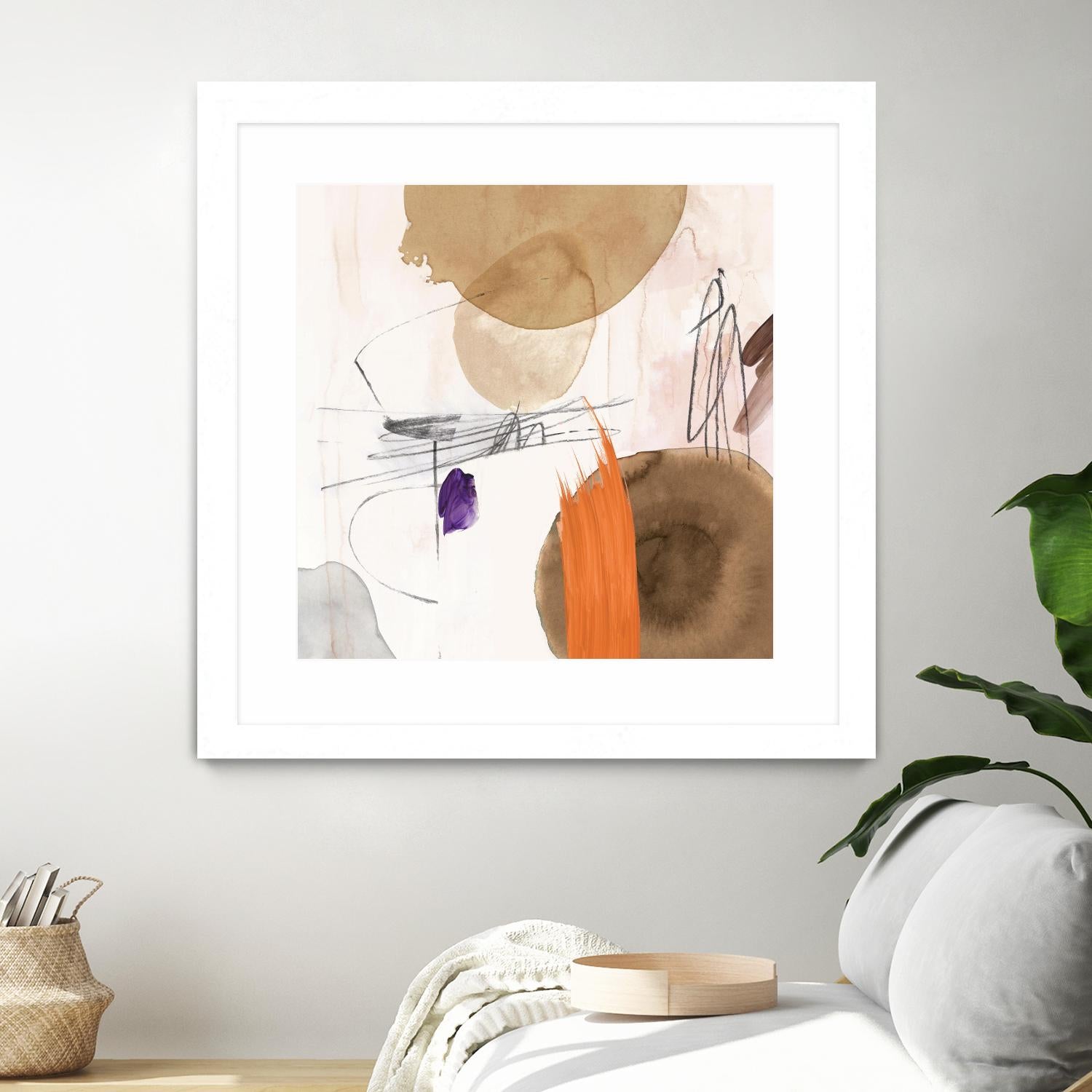 Velvet At Dusk II by PI Studio on GIANT ART - orange abstract abstract