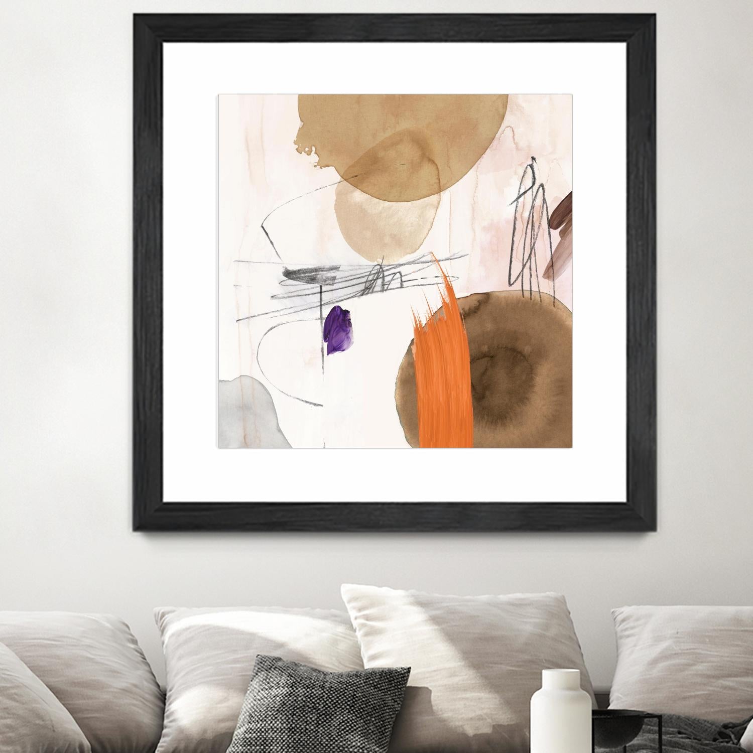 Velvet At Dusk II by PI Studio on GIANT ART - orange abstract abstract