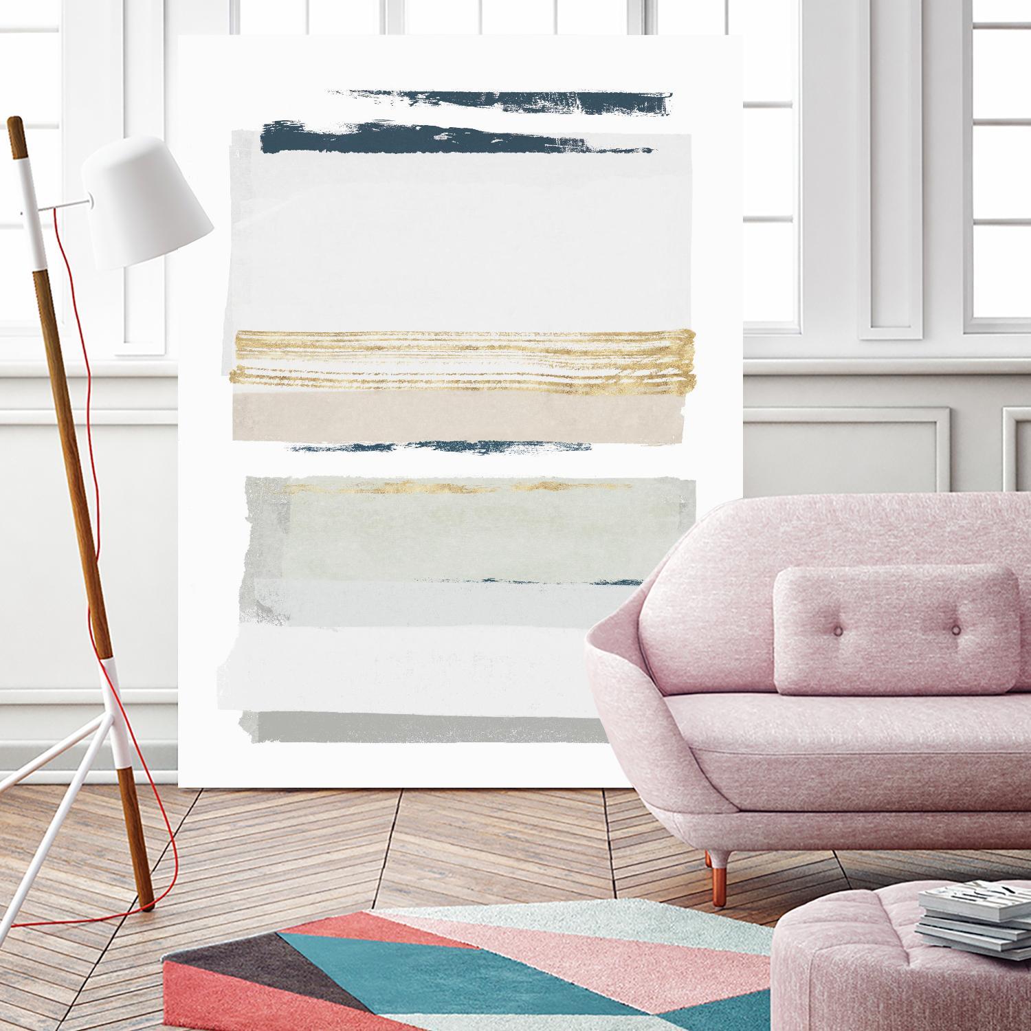 Boulevard II by PI Studio on GIANT ART - gold abstract abstract