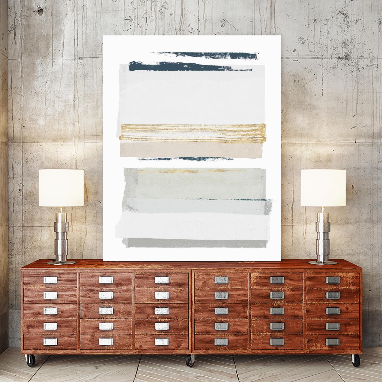 Boulevard II by PI Studio on GIANT ART - gold abstract abstract