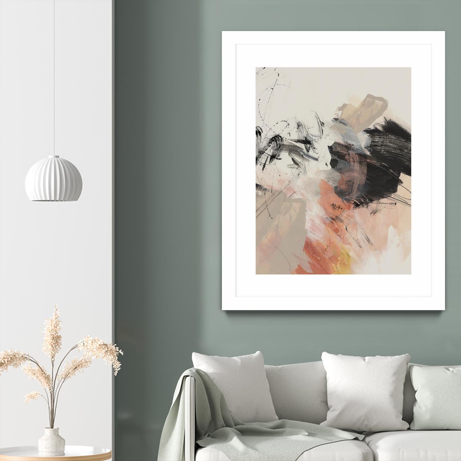 Grapefruit II by PI Studio on GIANT ART - beige abstract abstract