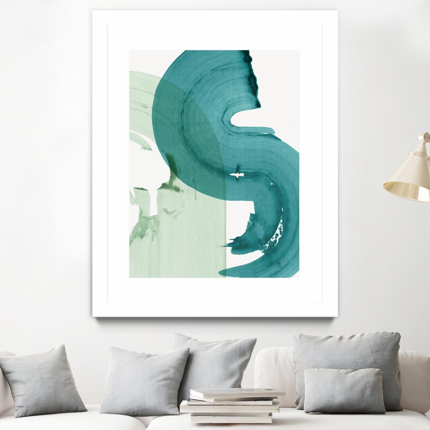 Green Movement I by PI Studio on GIANT ART - green abstract abstract