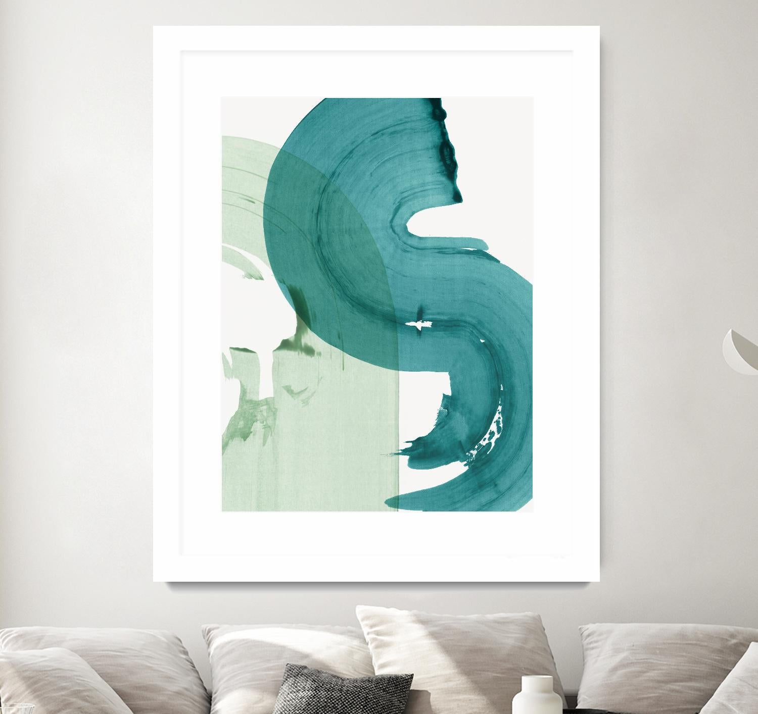 Green Movement I by PI Studio on GIANT ART - green abstract abstract