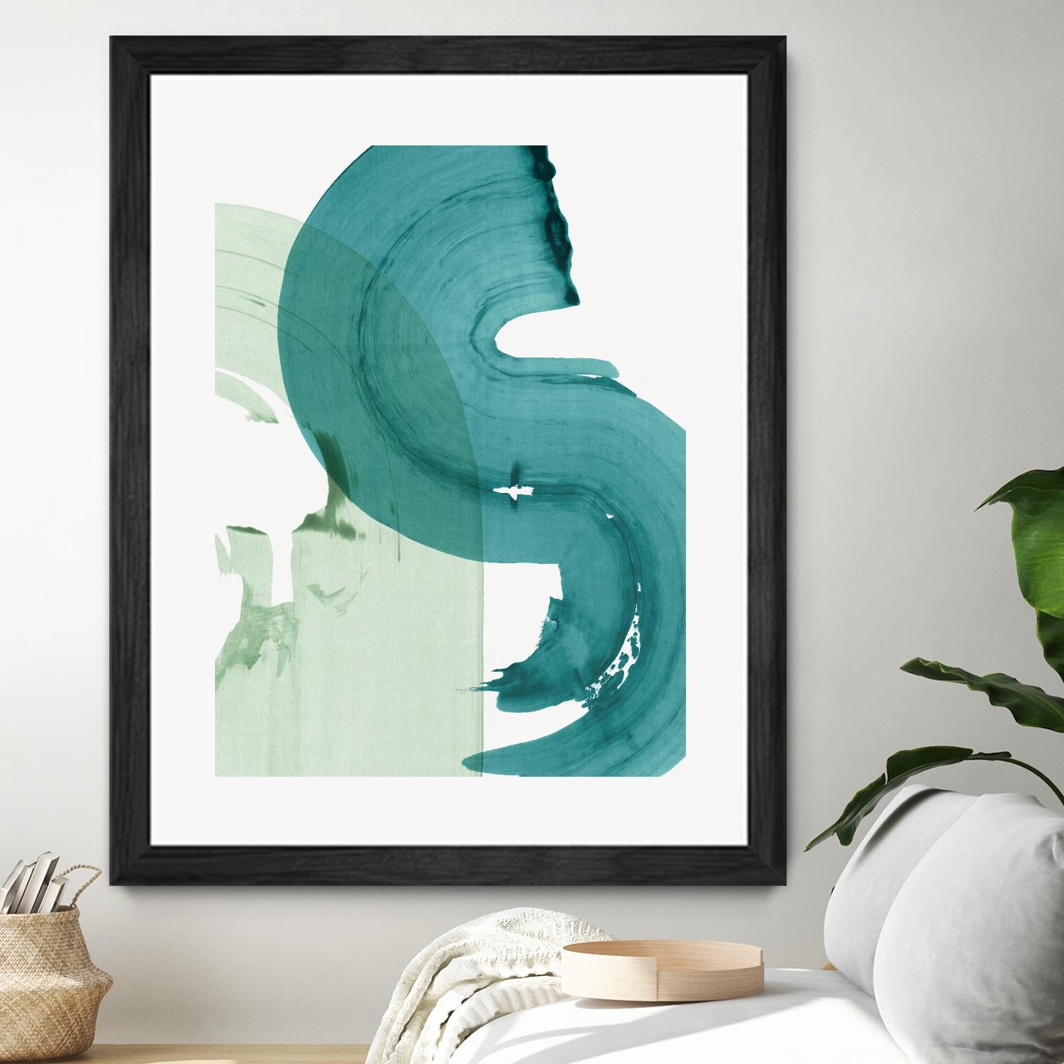 Green Movement I by PI Studio on GIANT ART - green abstract abstract