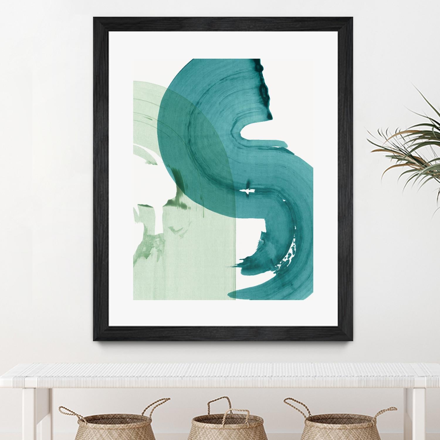 Green Movement I by PI Studio on GIANT ART - green abstract abstract