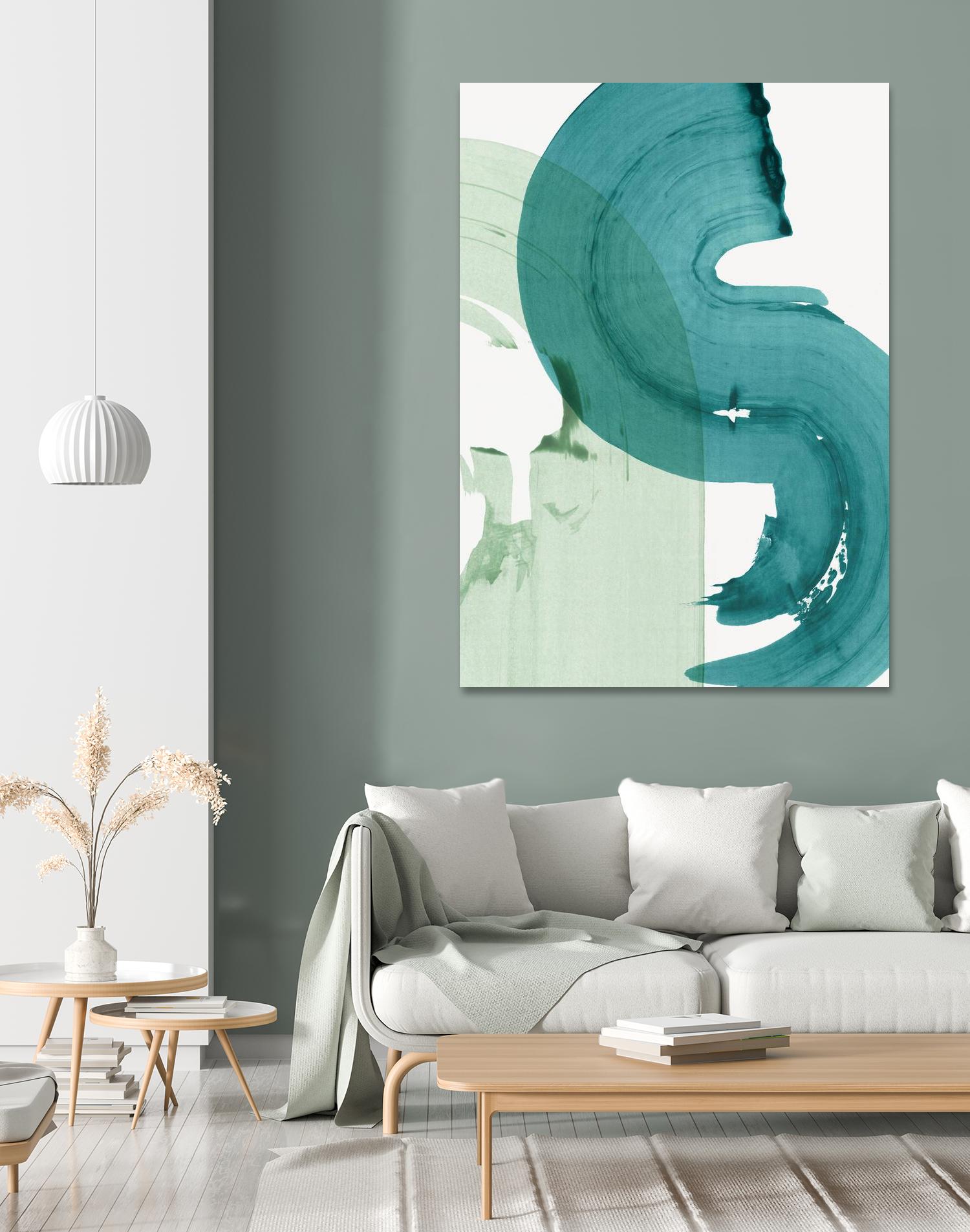 Green Movement I by PI Studio on GIANT ART - green abstract abstract