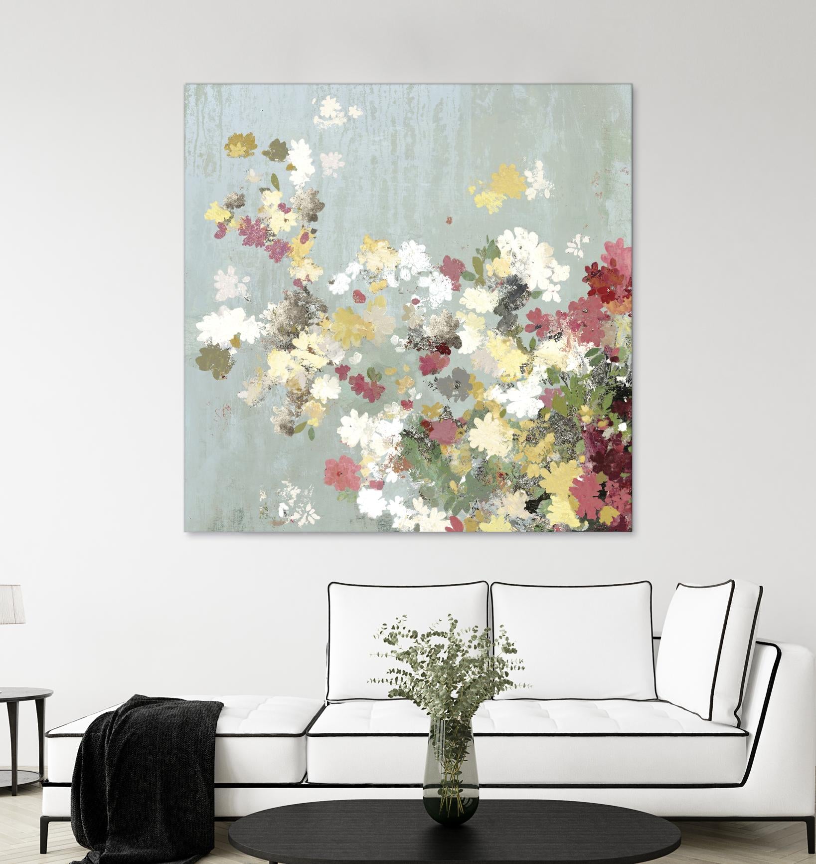 Abstract Bouquet I by Allison Pearce on GIANT ART - white floral