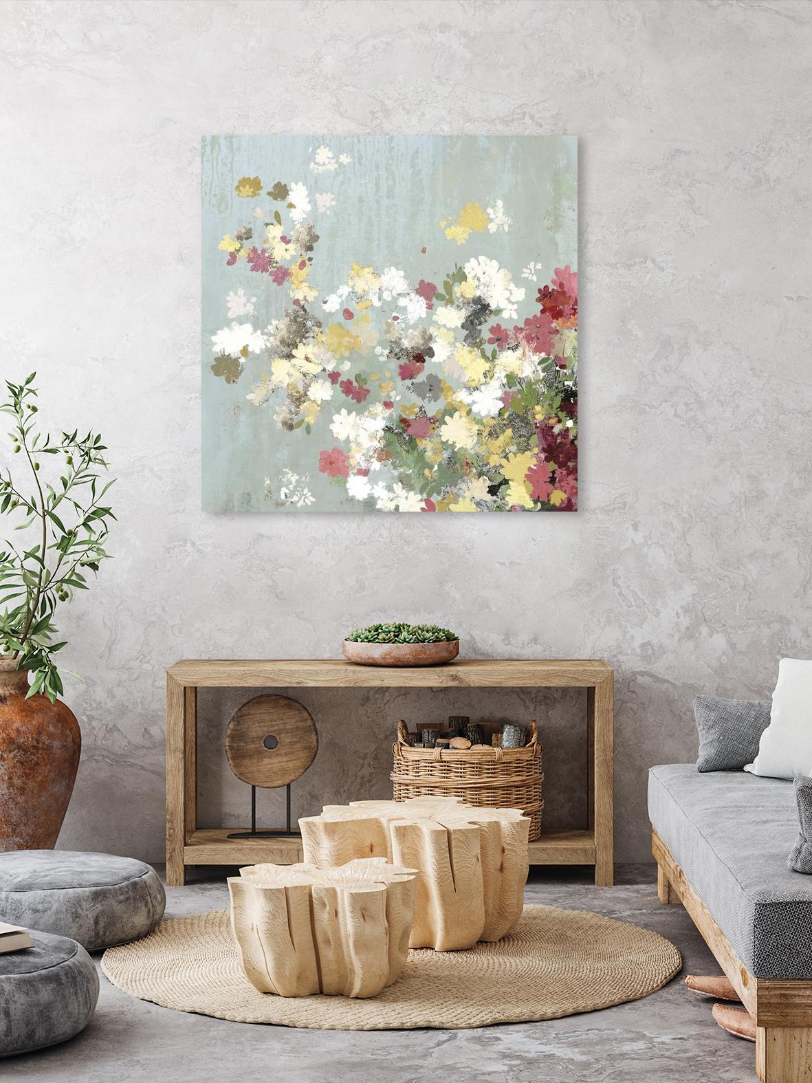 Abstract Bouquet I by Allison Pearce on GIANT ART - white floral