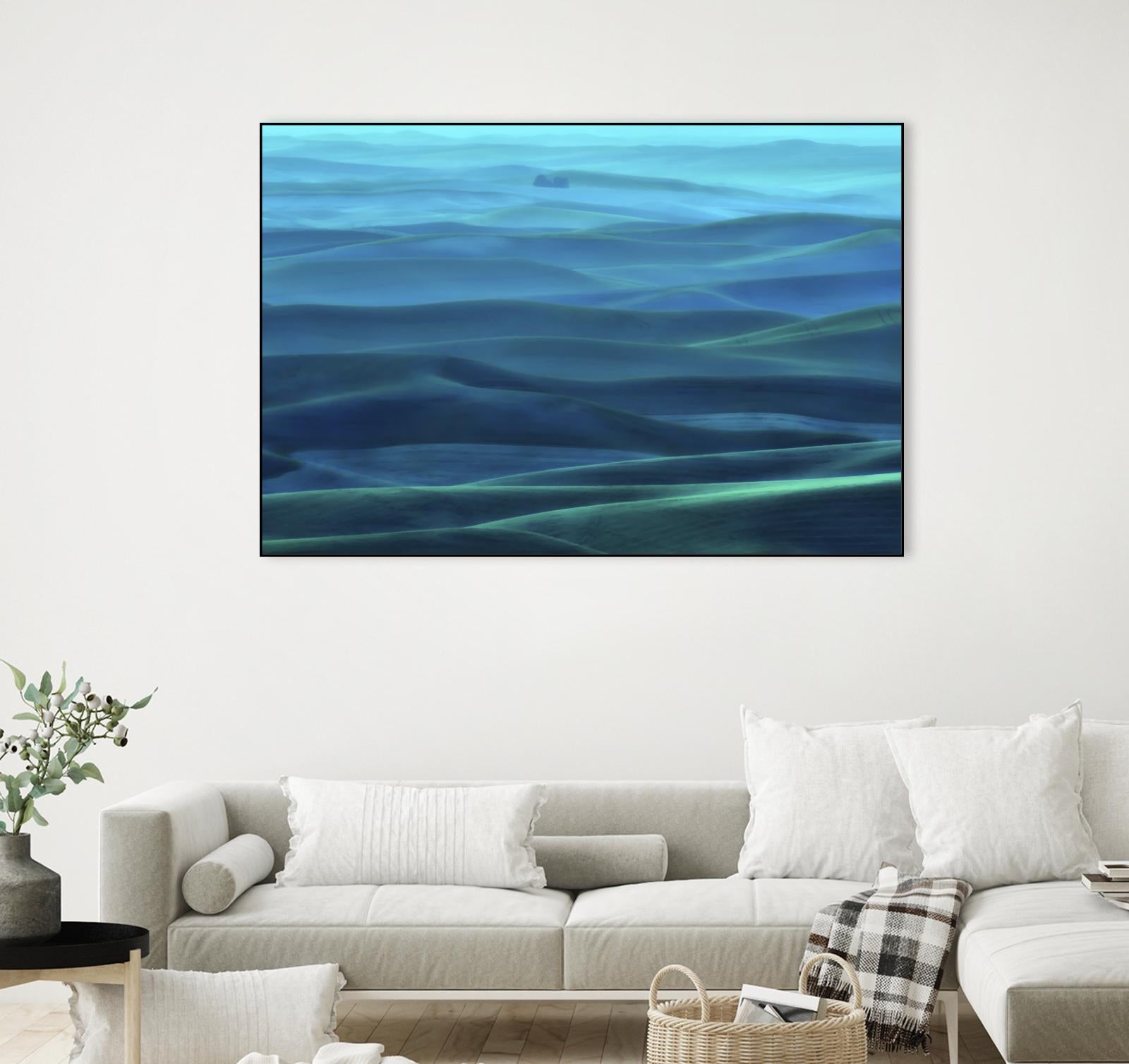 Evening Rhapsody by Don Schwartz on GIANT ART - blue photo art